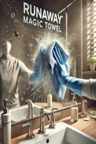 Runaway Süper Emici Bez - Çok Amaçlı Spor, Banyo, Makyaj ve Temiz