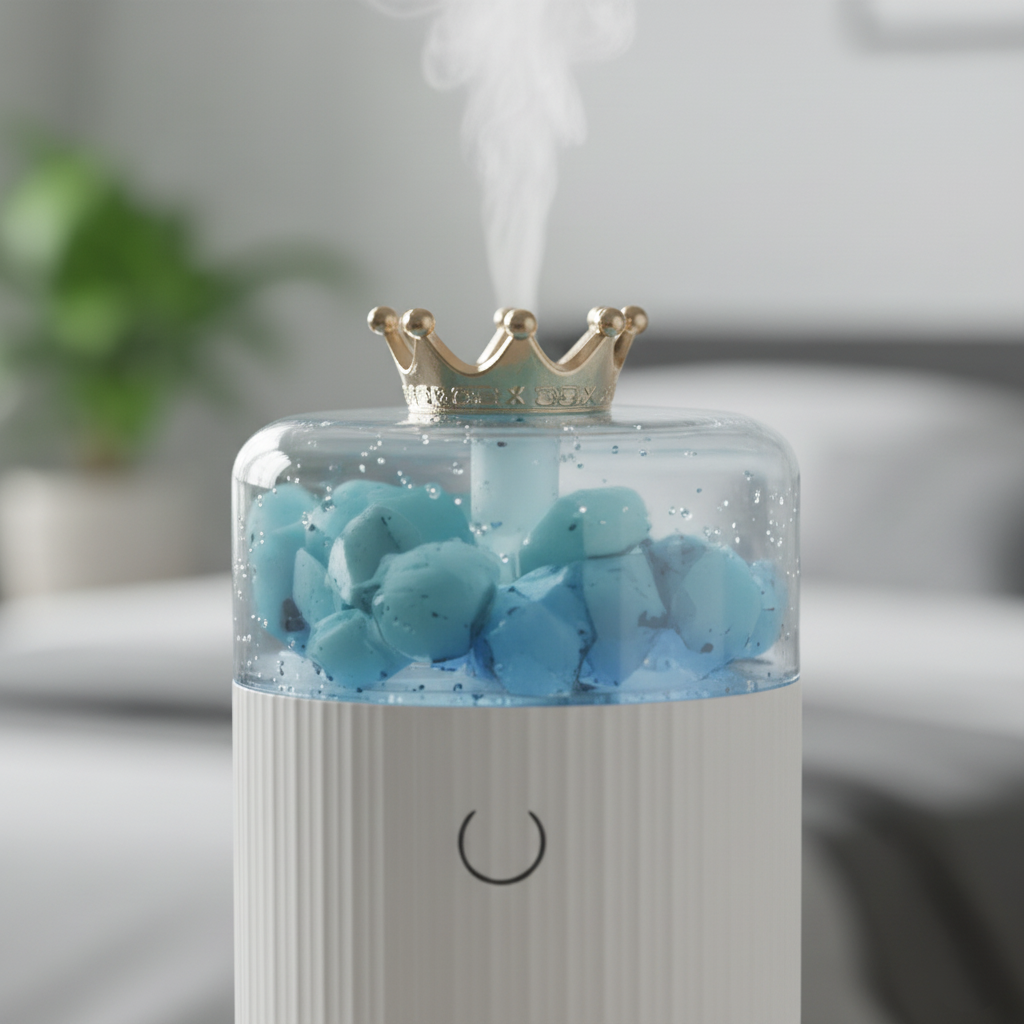 Runaway Taçlı Hava Nemlendirici Sessiz ve Etkili Nemlendirme