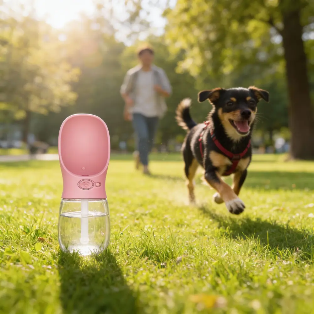 Runaway Taşınabilir Köpek Su Matarası - Sızdırmaz 350 ml Runaway Taşınabilir Köpek Su Matarası - Sızdırmaz 350 ml