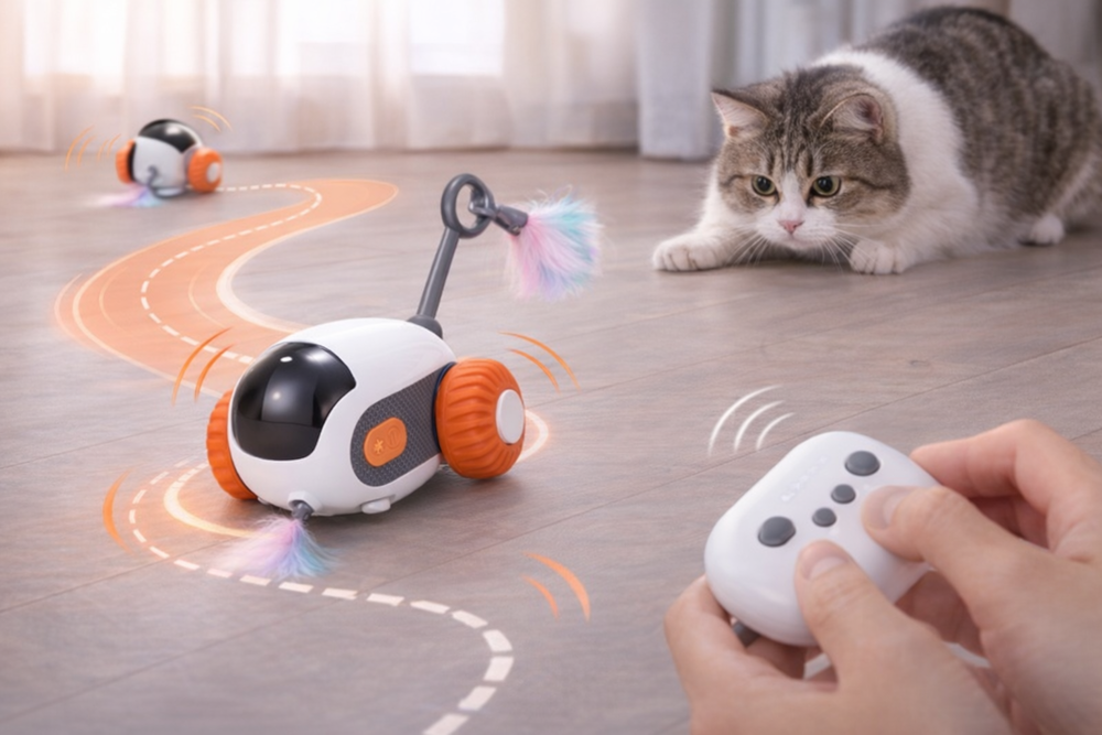 Runaway Uzaktan Kumandalı Robot Kedi Oyuncağı Şarjlı