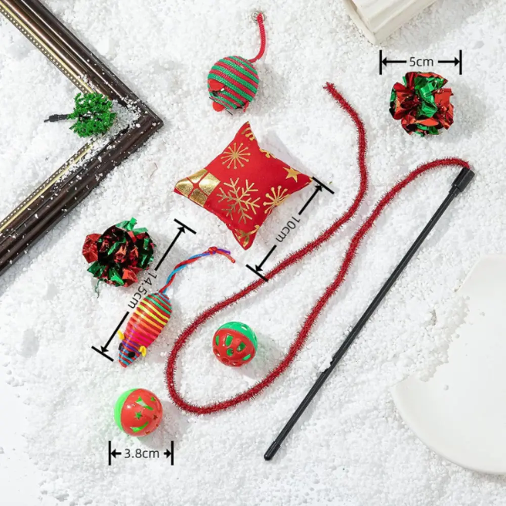 Runaway Yılbaşı Konseptli Kedi Oyuncak Seti Hediye