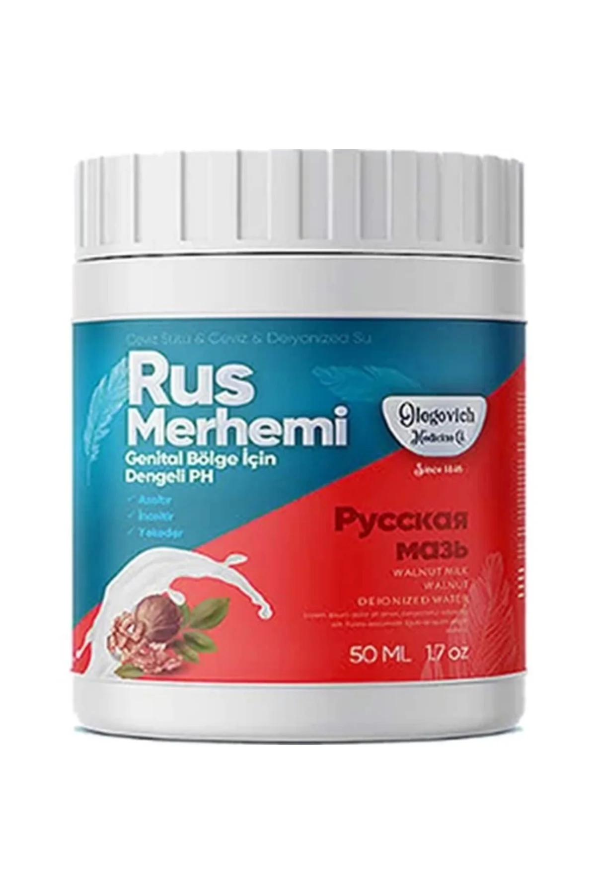 Rus Merhemi 50 Ml - Etkili Tüy Dökücü