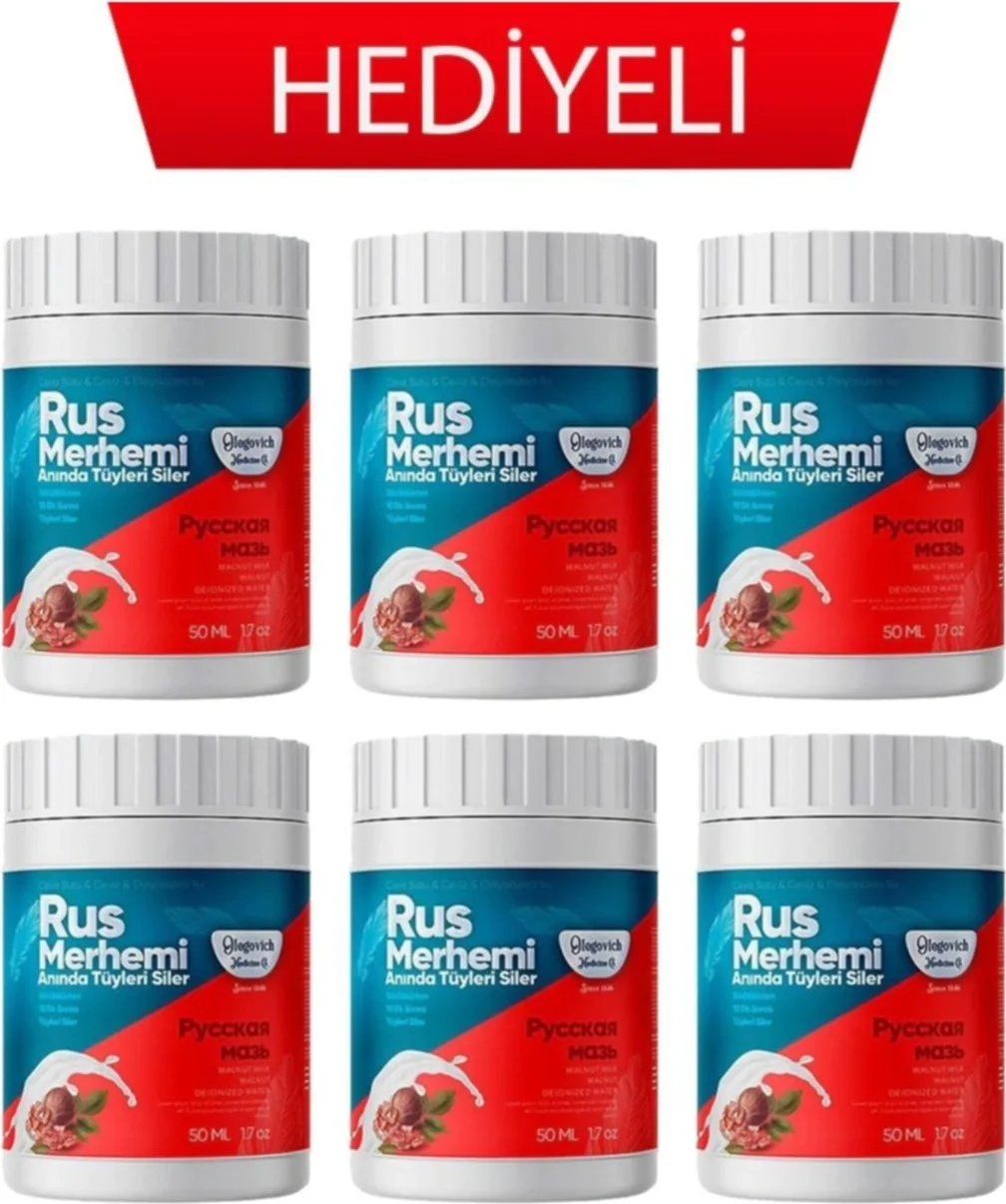 Rus Merhemi 6 Kutu - Orjinal Bandrollü Eşsiz Formül Fiyatı, Yorumları ve Özellikleri