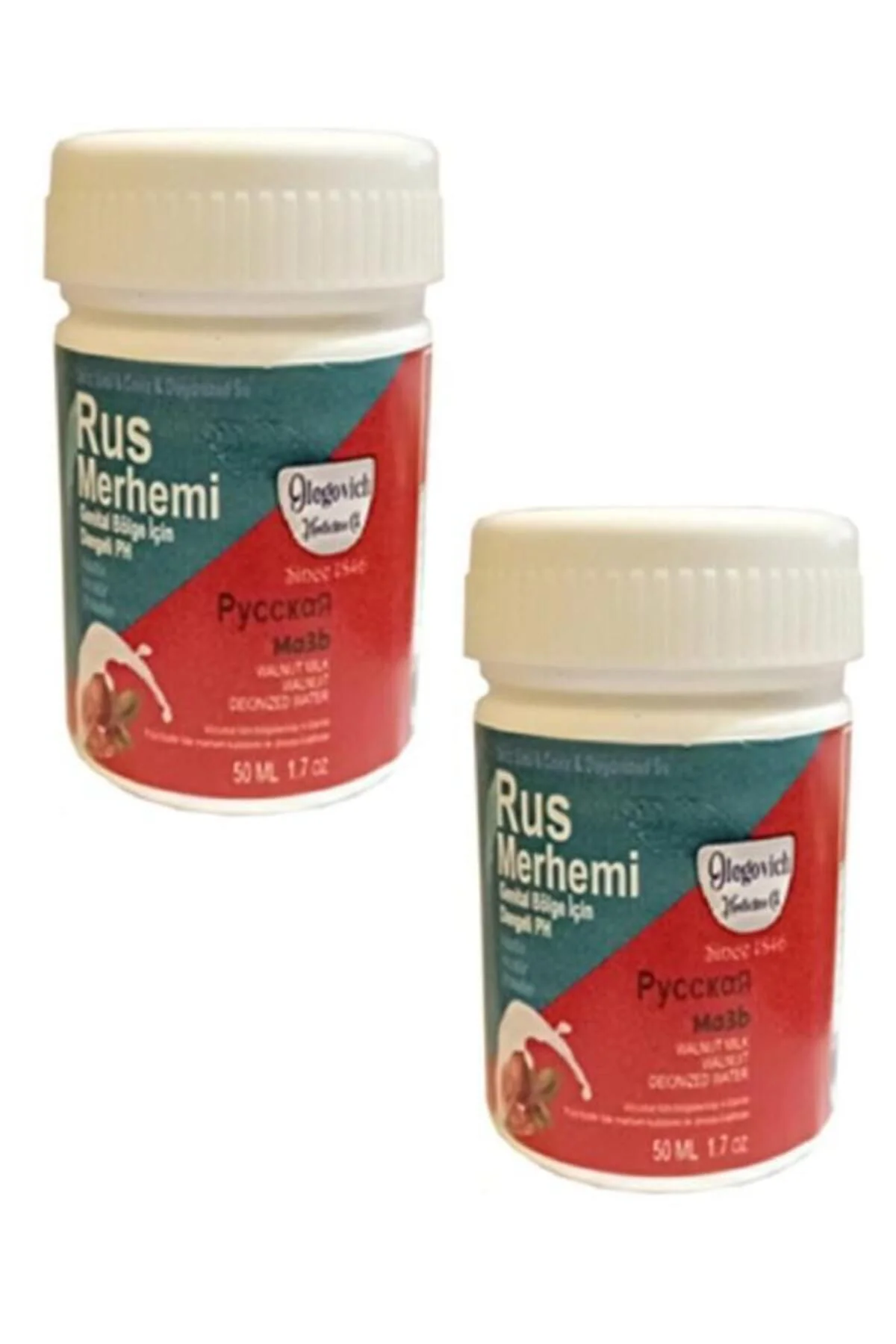Rus Merhemi Genital Bölge Tüy Dökücü Kremi - 50 ml 2'li Paket, Ağrısız ve Hassas Ciltler İçin Fiyatı, Yorumları ve Özellikleri