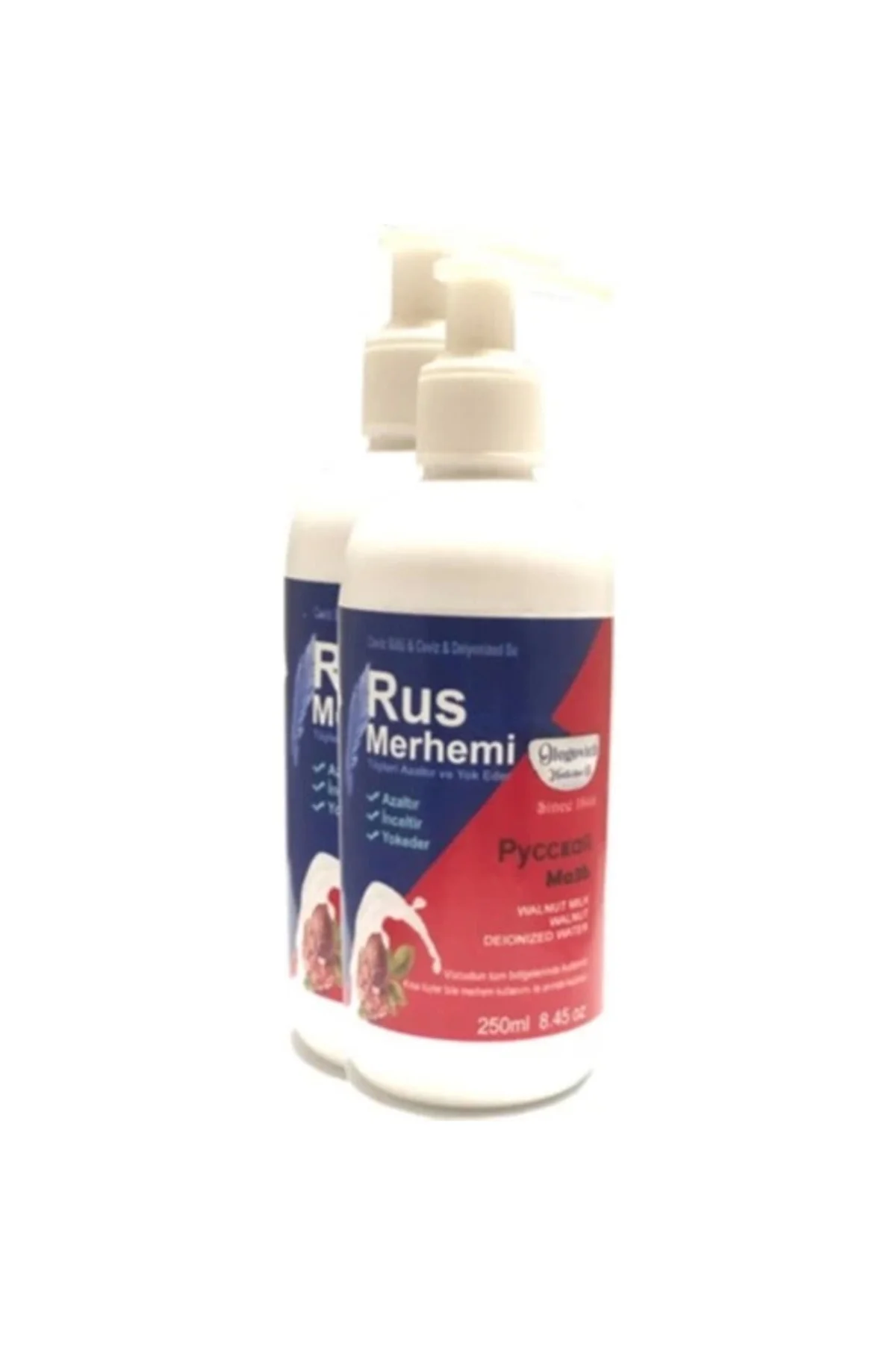 Rus Merhemi Tüy Dökücü Azaltıcı Krem 250 Ml 2 Adet - Doğal ve Etkili Çözüm