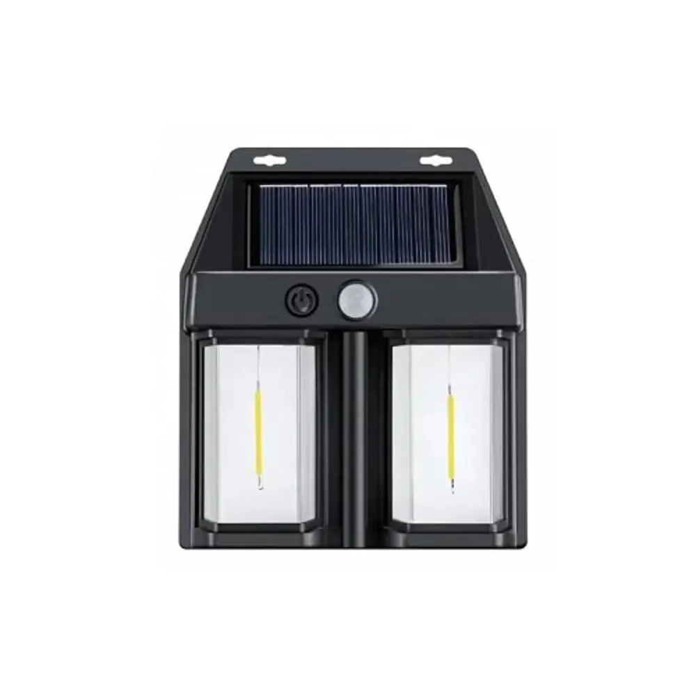 Rustik Ampul İkili Solar Duvar Aplik