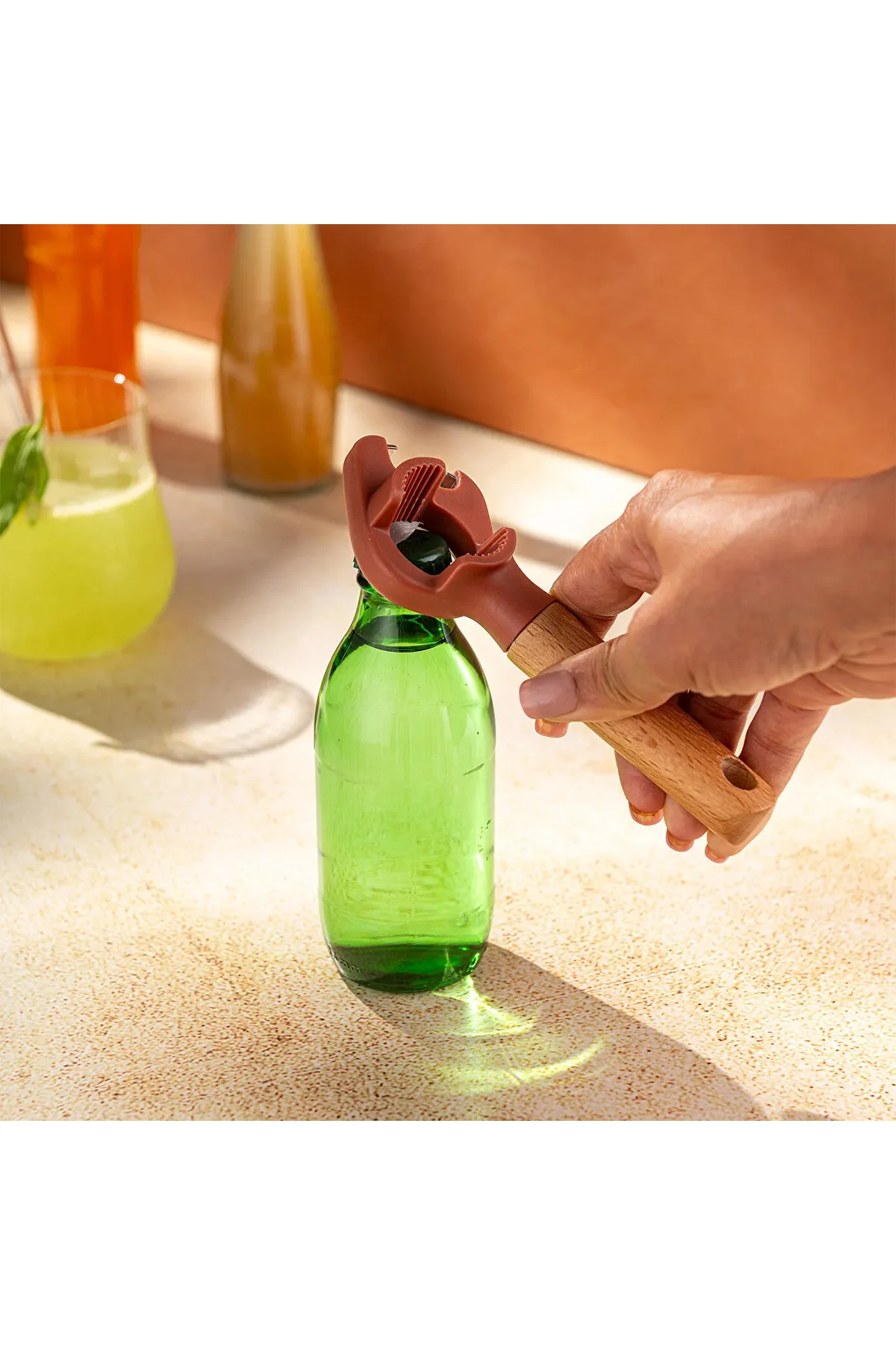 Rustik Silikon Açacak Yuvarlak