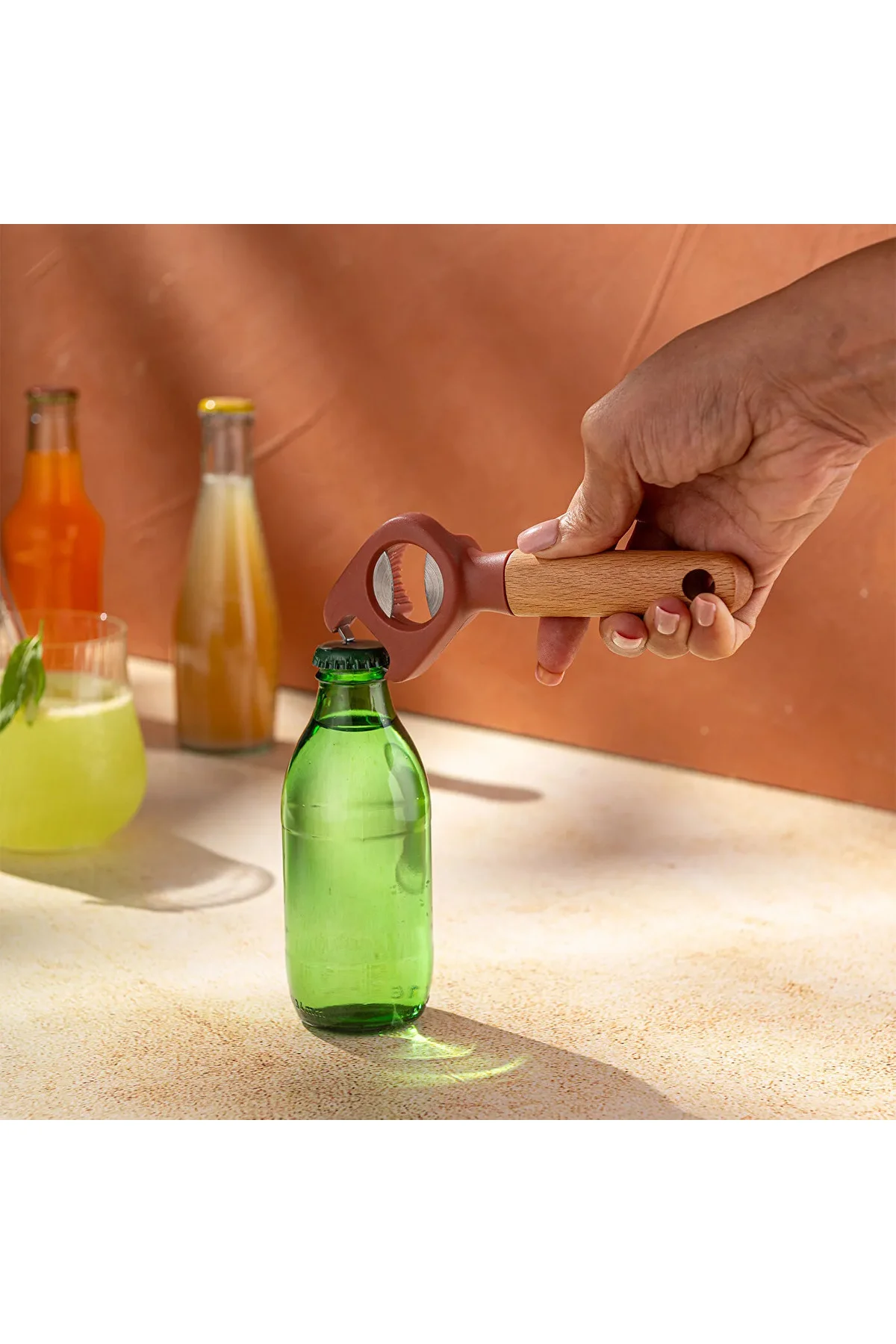 Rustik Silikon Açacak Yuvarlak