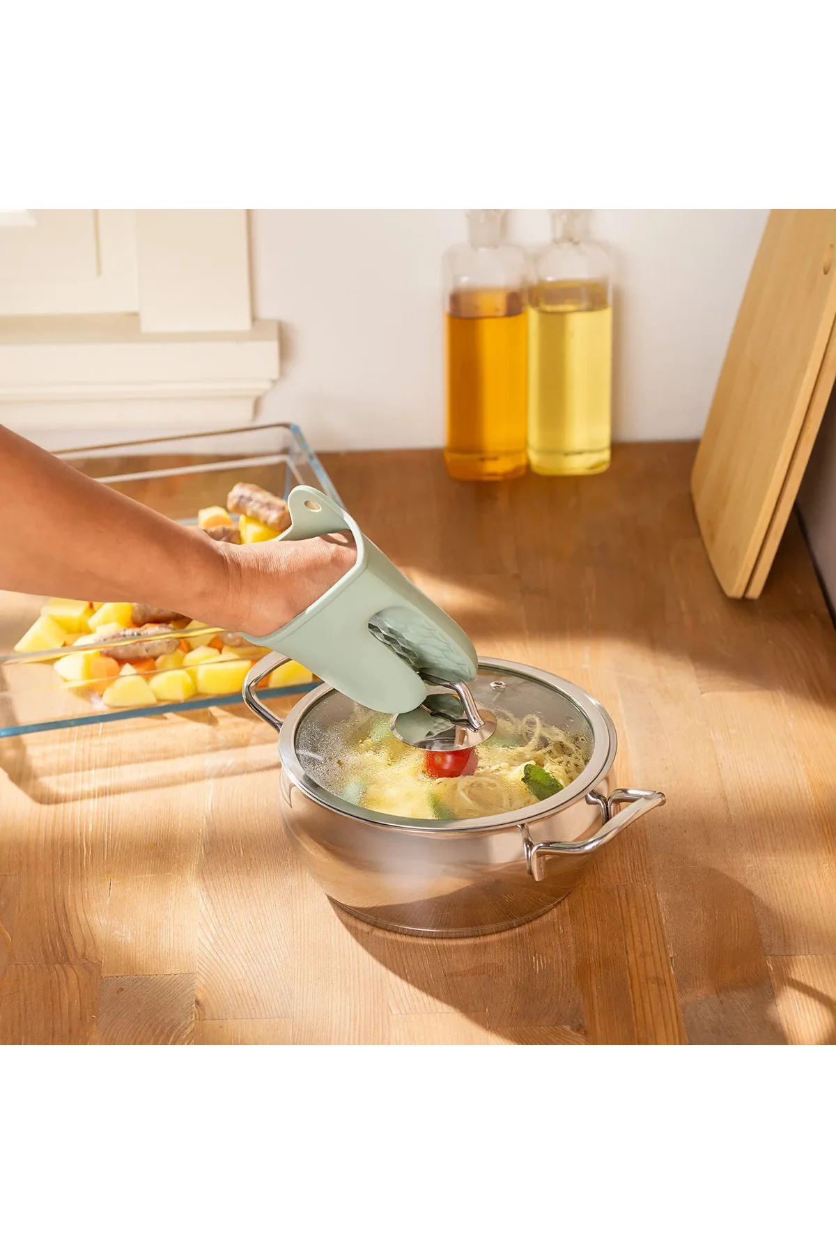 Rustik Silikon Tutacak