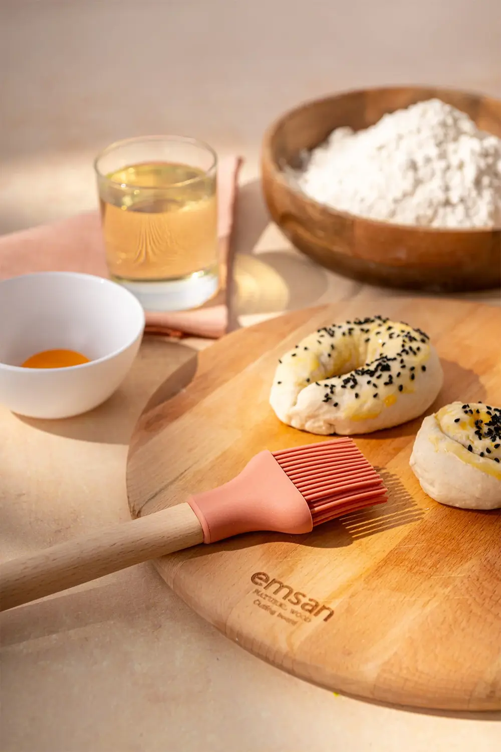 Rustik Silikon Yumurta Fırçası