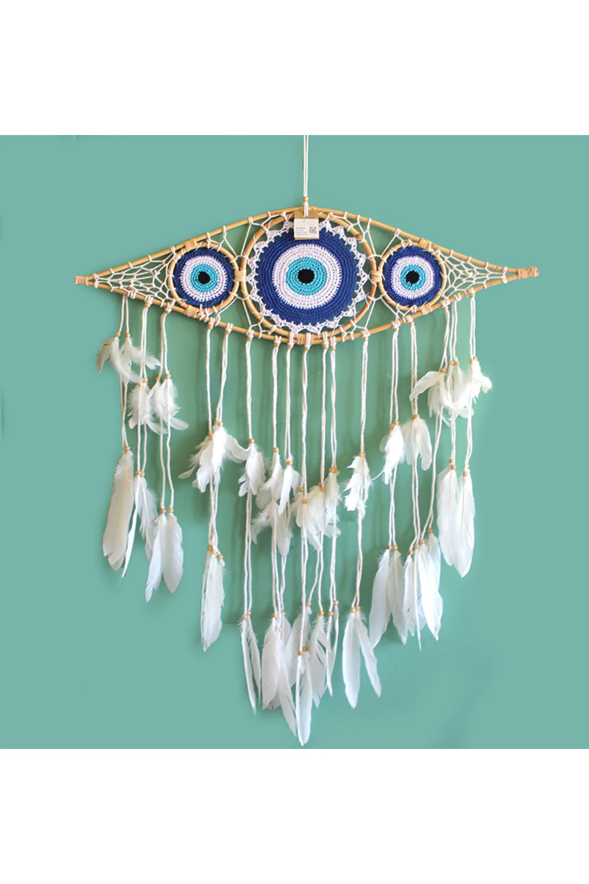 Rüya Kapanı Dream Catcher Göz Tasarımı Model 4