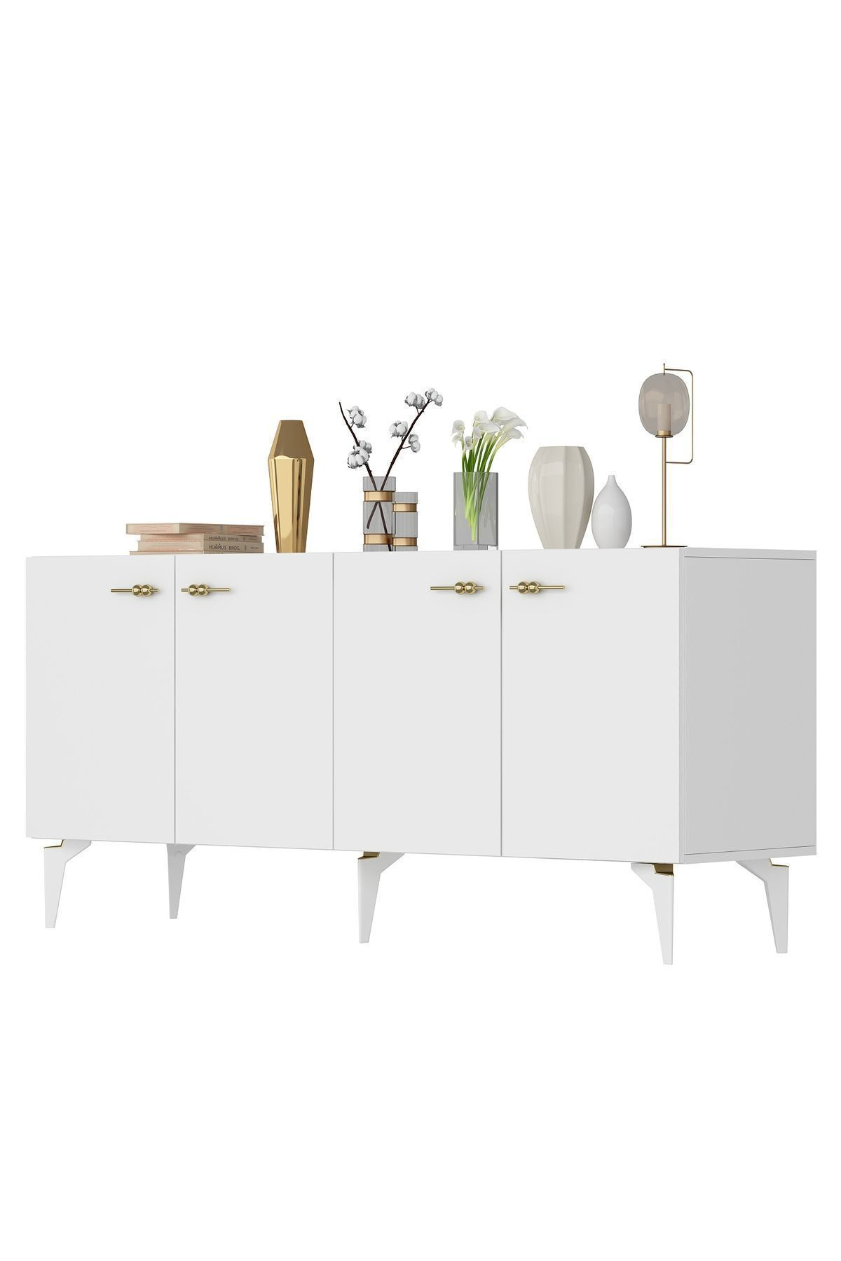 Cantek Dizayn Rüya Konsol Beyaz-Beyaz