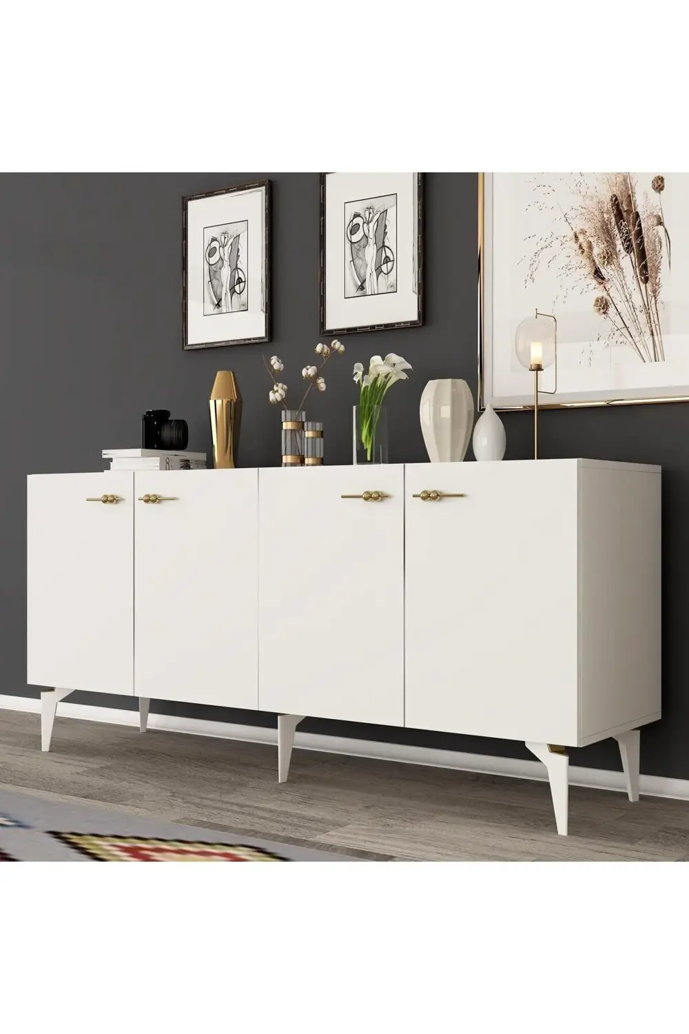 RÜYA KONSOL BEYAZ-BEYAZ