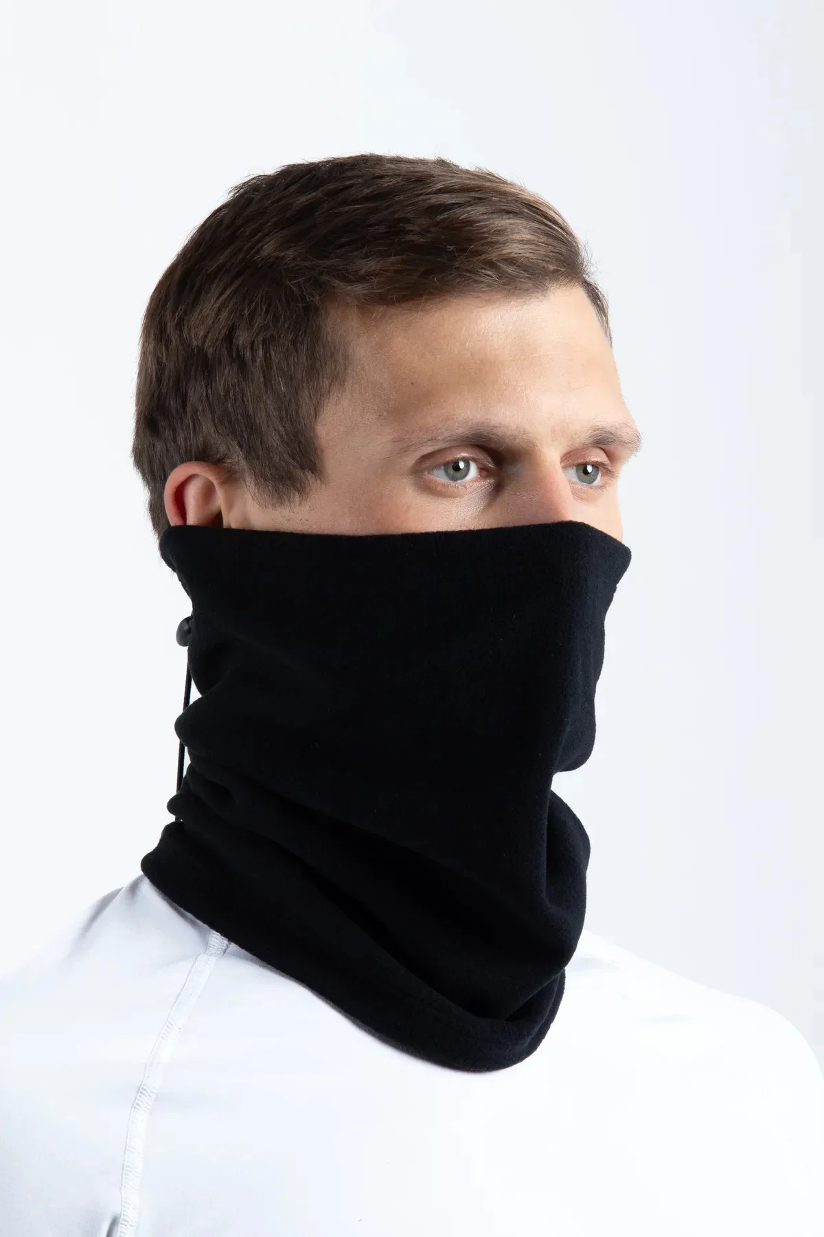 Rüzgar Geçirmez Rahat Kullanım Boynu Saran Nem Emici Kışlık Polar