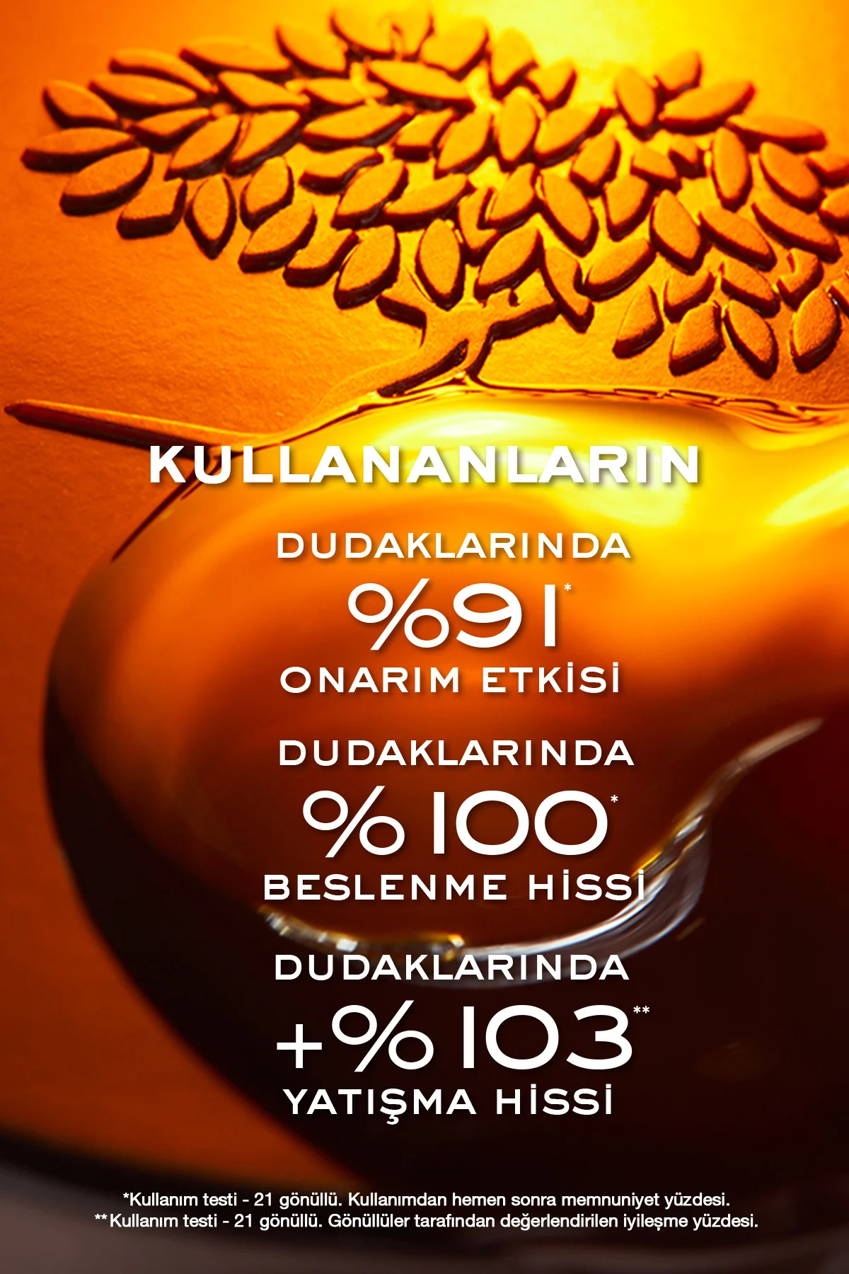 Rêve de Miel Besleyici Onarıcı Dudak Balmı 15 gr - Görsel 8