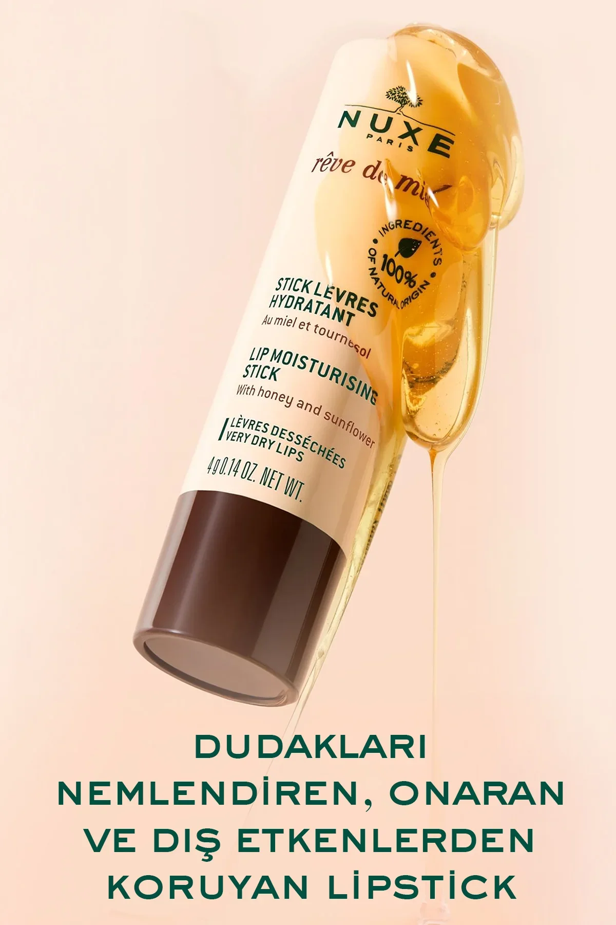 Rêve de Miel Nemlendirici ve Koruyucu Dudak Kremi - Görsel 2