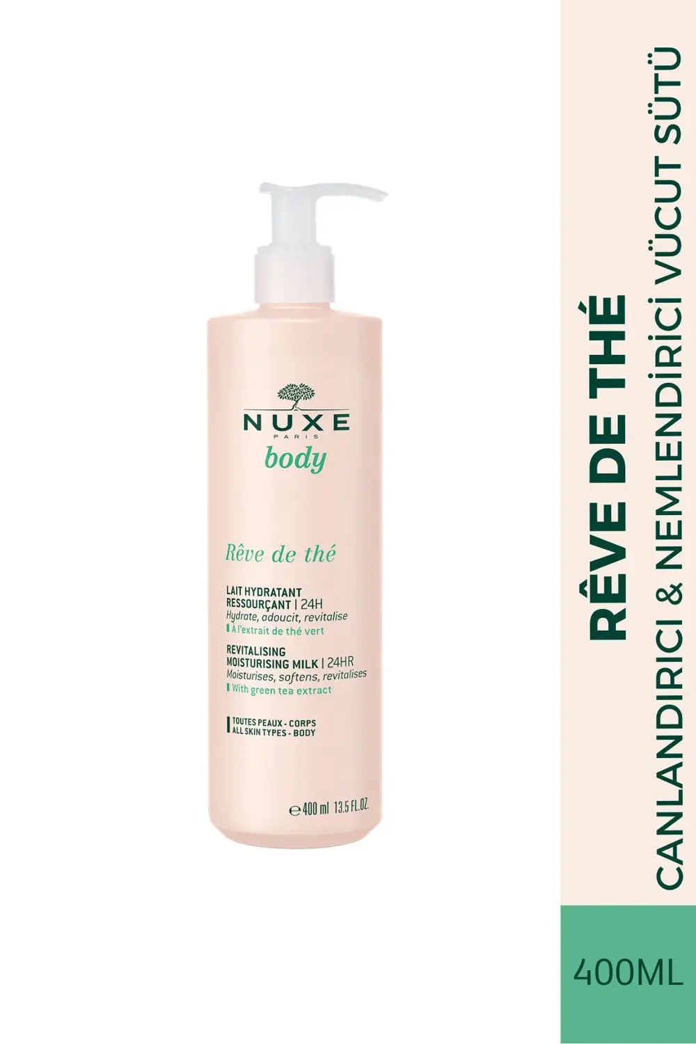 Rêve de Thé Canlandırıcı & Nemlendirici Vücut Sütü