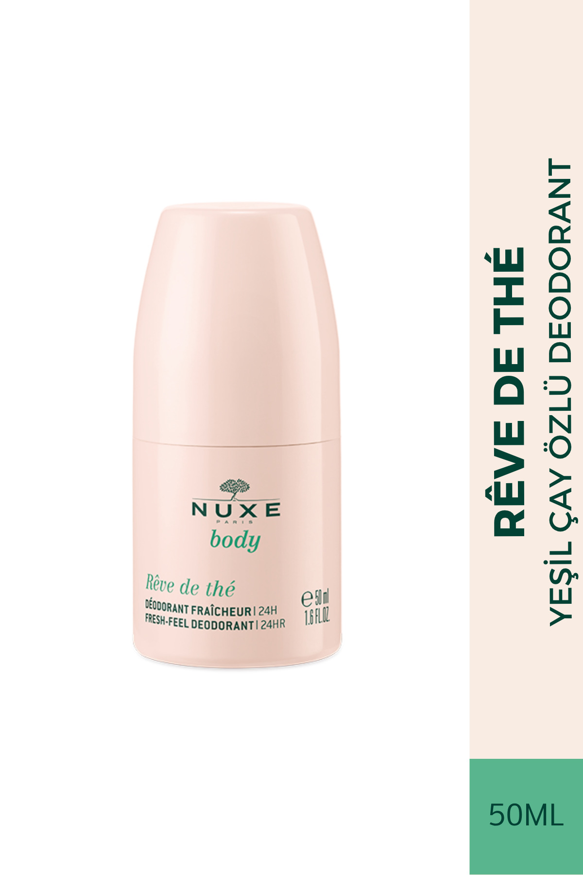 Nuxe Rêve De Thé Yeşil Çay Özlü Deodorant 50 Ml