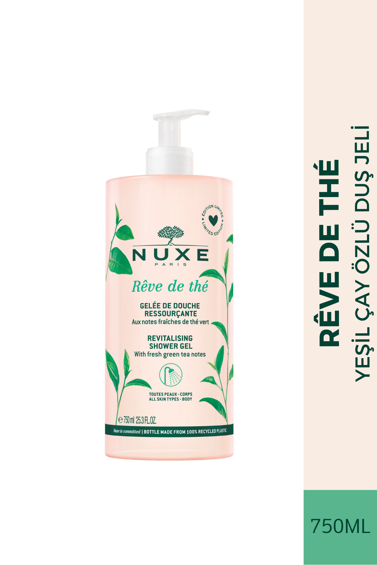 Nuxe Rêve De Thé Yeşil Çay Özlü Duş Jeli 750 Ml