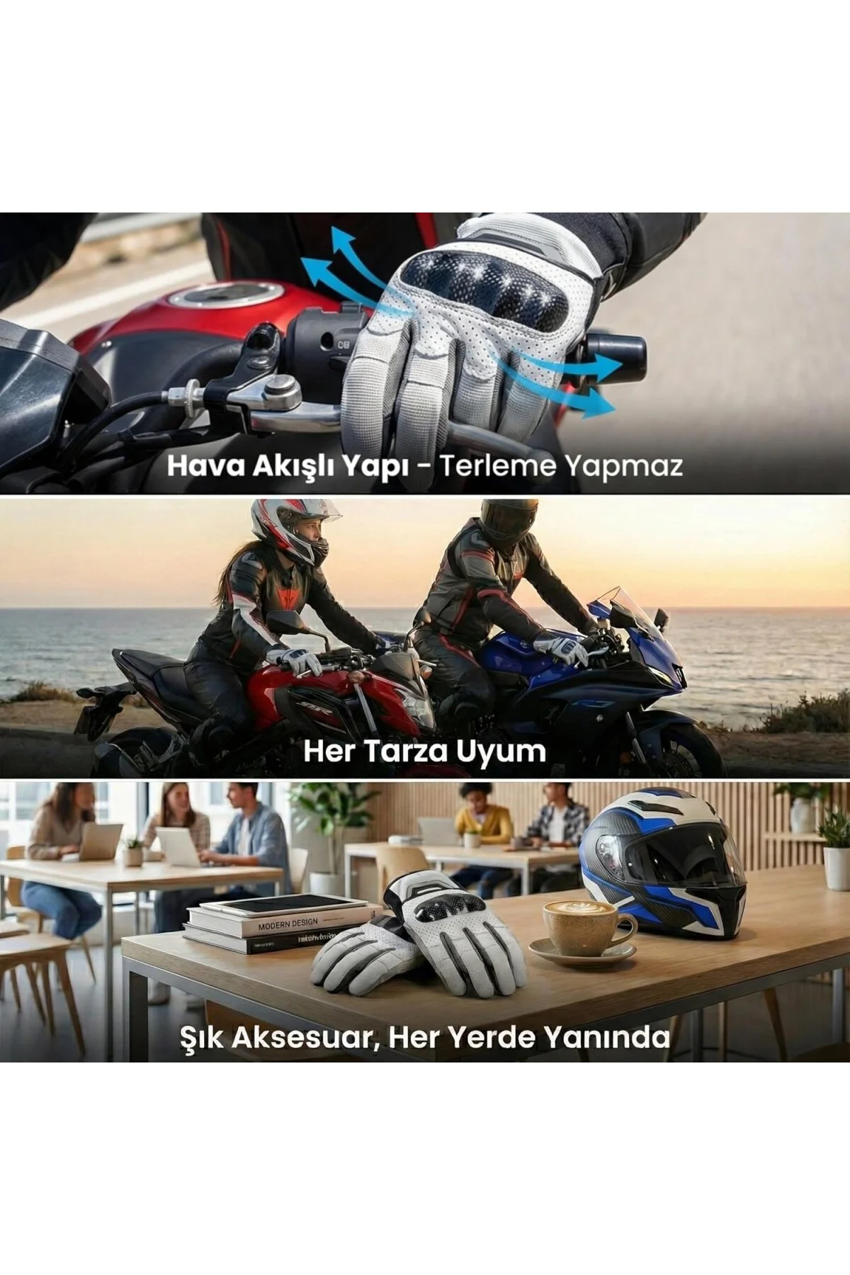 RVK Yazlık Motosiklet Eldiveni Karbon Korumalı TS EN 13594 Etiket RVK Yazlık Motosiklet Eldiveni Karbon Korumalı TS EN 13594 Etiket