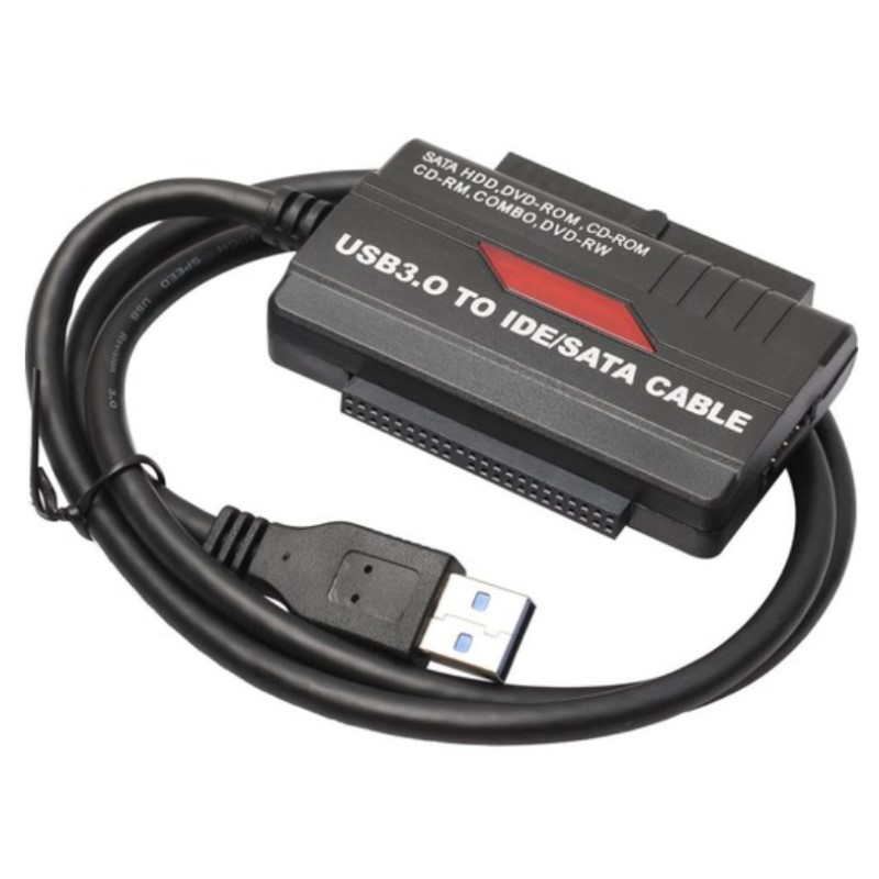 RXD-338U3 ADAPTÖRLÜ USB 3.0/2.0 IDE-SATA DATA ÇEVİRİCİ (4741)