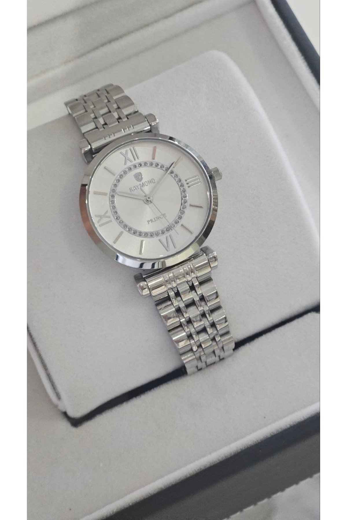 RYM-213055 QUARTZ KADIN KOL SAATİ - 2 YIL GARANTİ GÜMÜŞ-BEYAZ