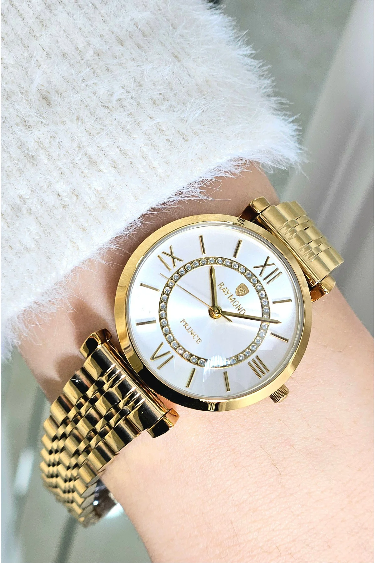 RYM-213055 QUARTZ KADIN KOL SAATİ - 2 YIL GARANTİ GOLD-BEYAZ RYM-213055 QUARTZ KADIN KOL SAATİ - 2 YIL GARANTİ GOLD-BEYAZ