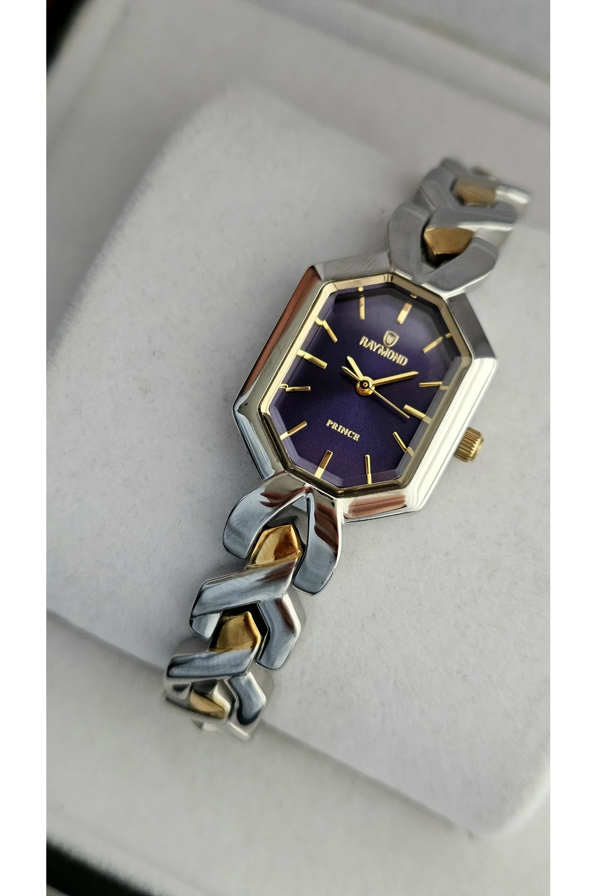 RYM-213057 RETRO KADIN KOL SAATİ - KASA KORDON ÇELİK VE 2 YIL GARANTİ IPG-BL
