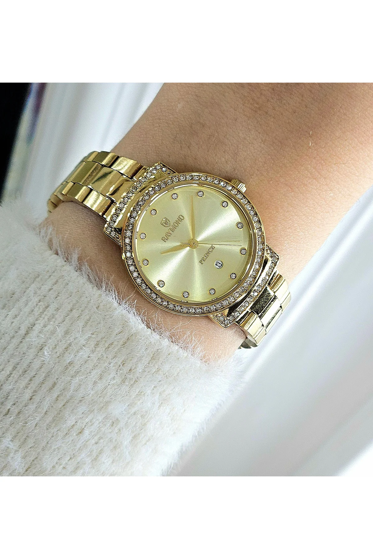 RYM-213058L QUARTZ 28mm KADIN KOL SAATİ - 2 YIL GARANTİ GOLD- YENİ SEZON