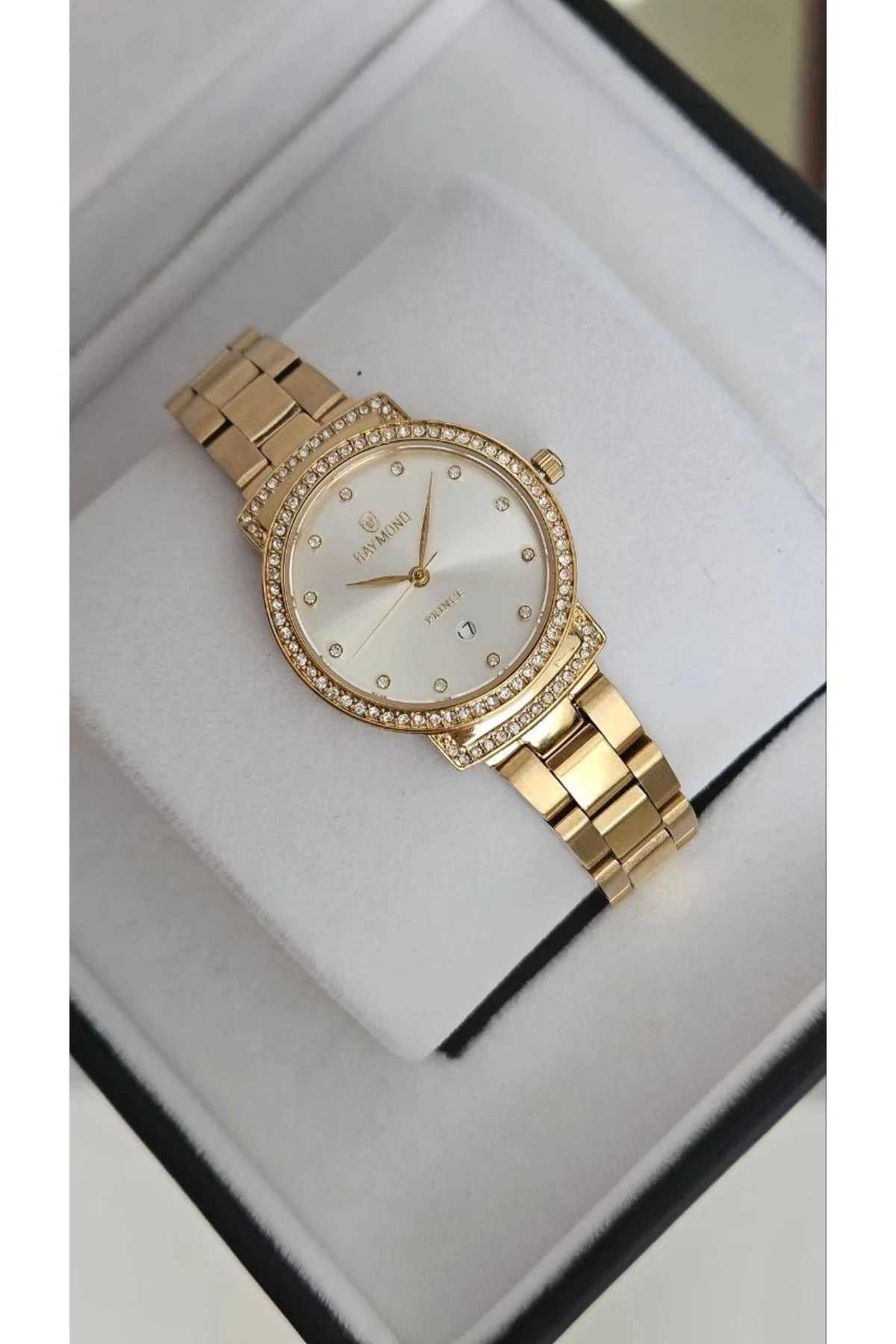 RYM-213058L QUARTZ 28mm TAŞLI KADIN KOL SAATİ - 2 YIL GARANTİ GOLD-BEYAZ RYM-213058L QUARTZ 28mm TAŞLI KADIN KOL SAATİ - 2 YIL GARANTİ GOLD-BEYAZ