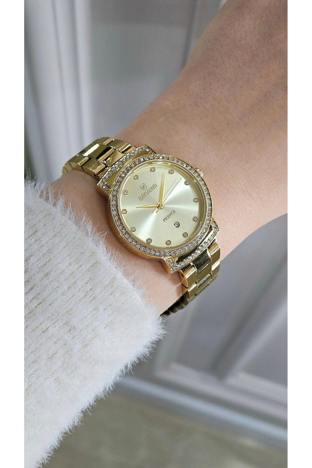 RYM-213058L QUARTZ 28mm KADIN KOL SAATİ - 2 YIL GARANTİ GOLD- YENİ SEZON