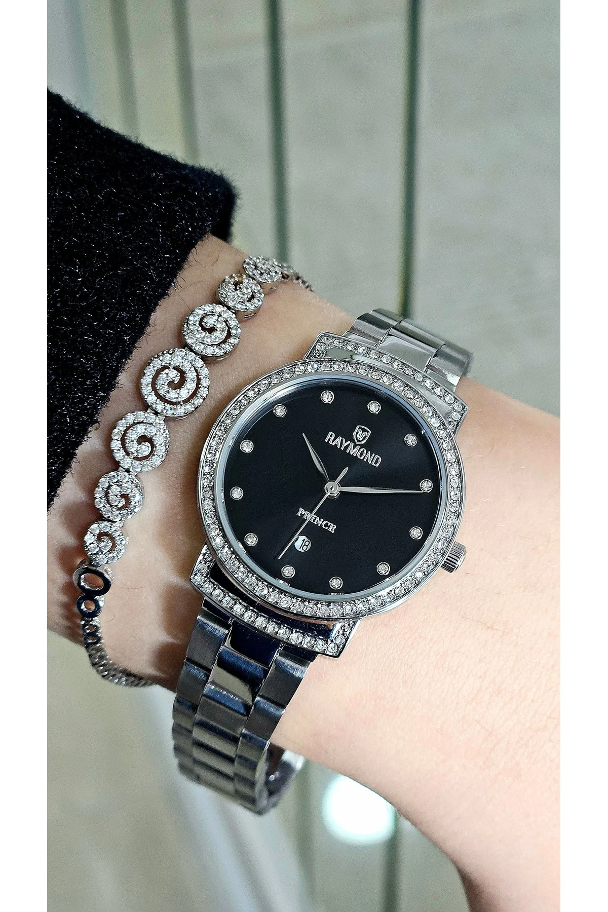 RYM-213058L QUARTZ KADIN KOL SAATİ - 2 YIL GARANTİ SS-BK