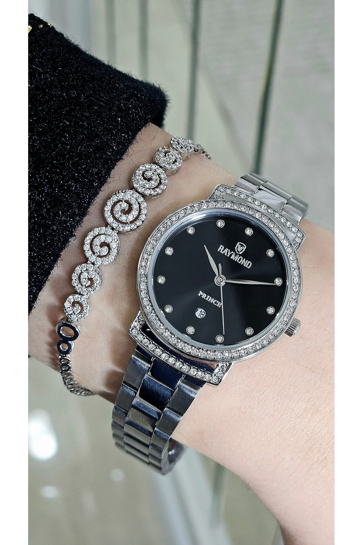 RYM-213058L QUARTZ KADIN KOL SAATİ - 2 YIL GARANTİ SS-BK