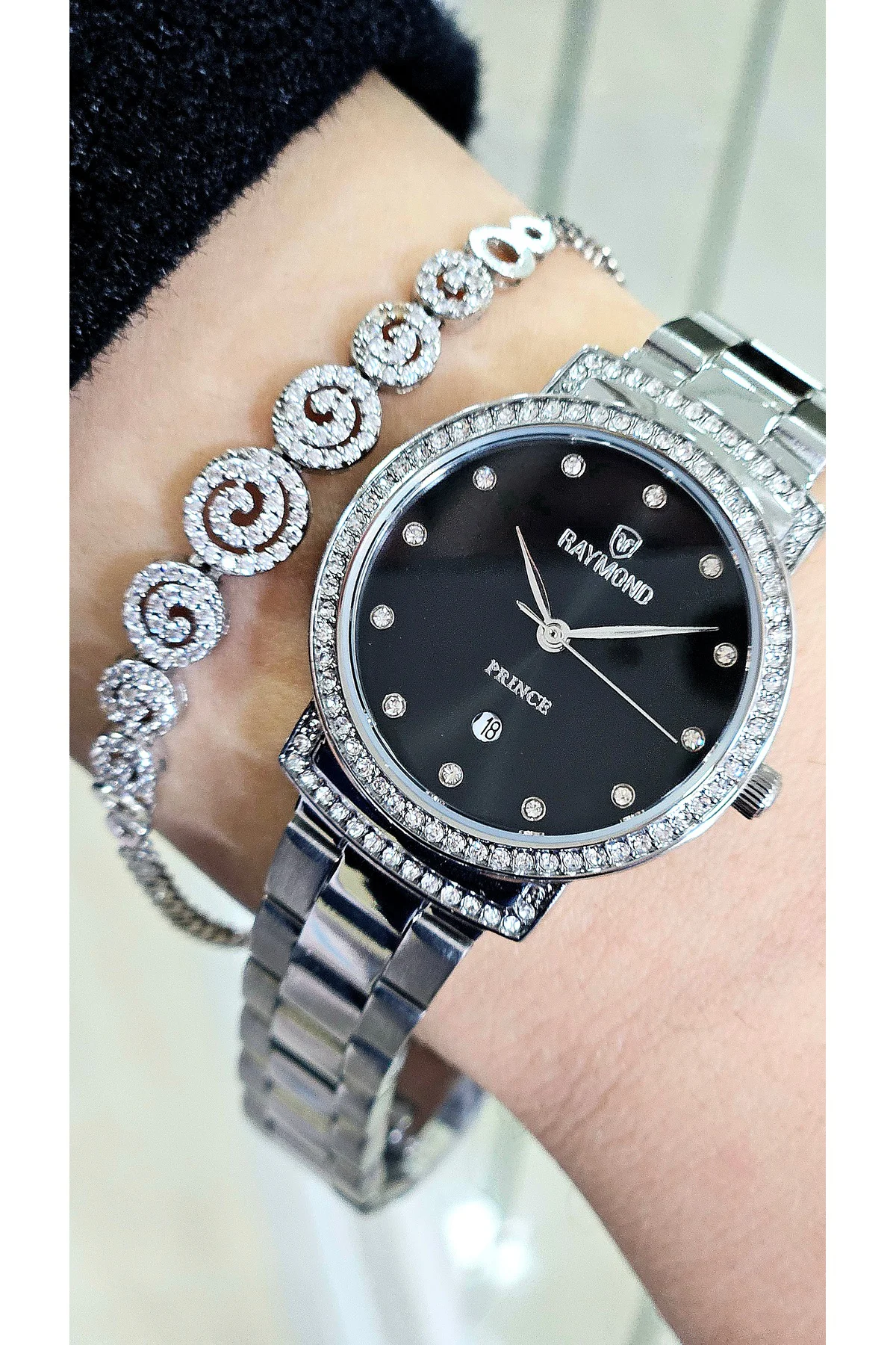 RYM-213058L QUARTZ KADIN KOL SAATİ - 2 YIL GARANTİ SS-BK