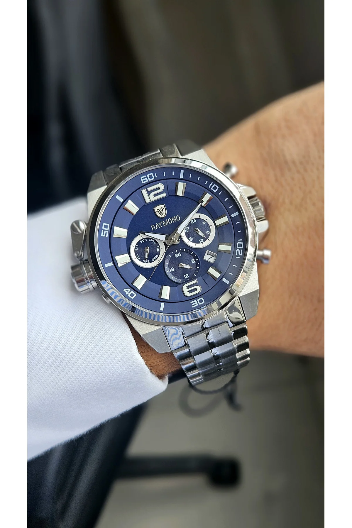 RYM-4702 ERKEK SPOR SAAT SS-BL RYM-4702 ERKEK SPOR SAAT SS-BL