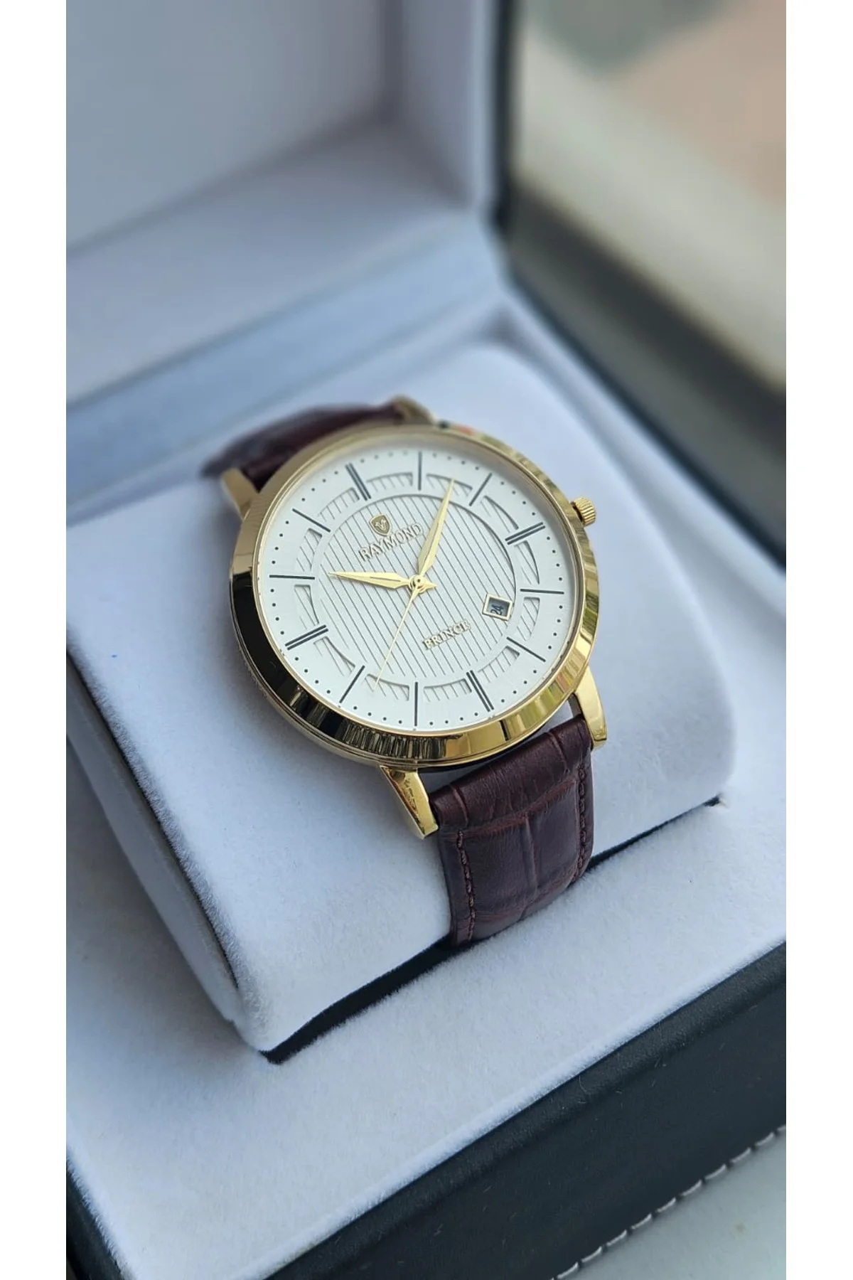 RYM-4735 QUARTZ KLASİK ERKEK KOL SAATİ - 2 YIL GARANTİ GOLD-KAHVE-BEYAZ RYM-4735 QUARTZ KLASİK ERKEK KOL SAATİ - 2 YIL GARANTİ GOLD-KAHVE-BEYAZ