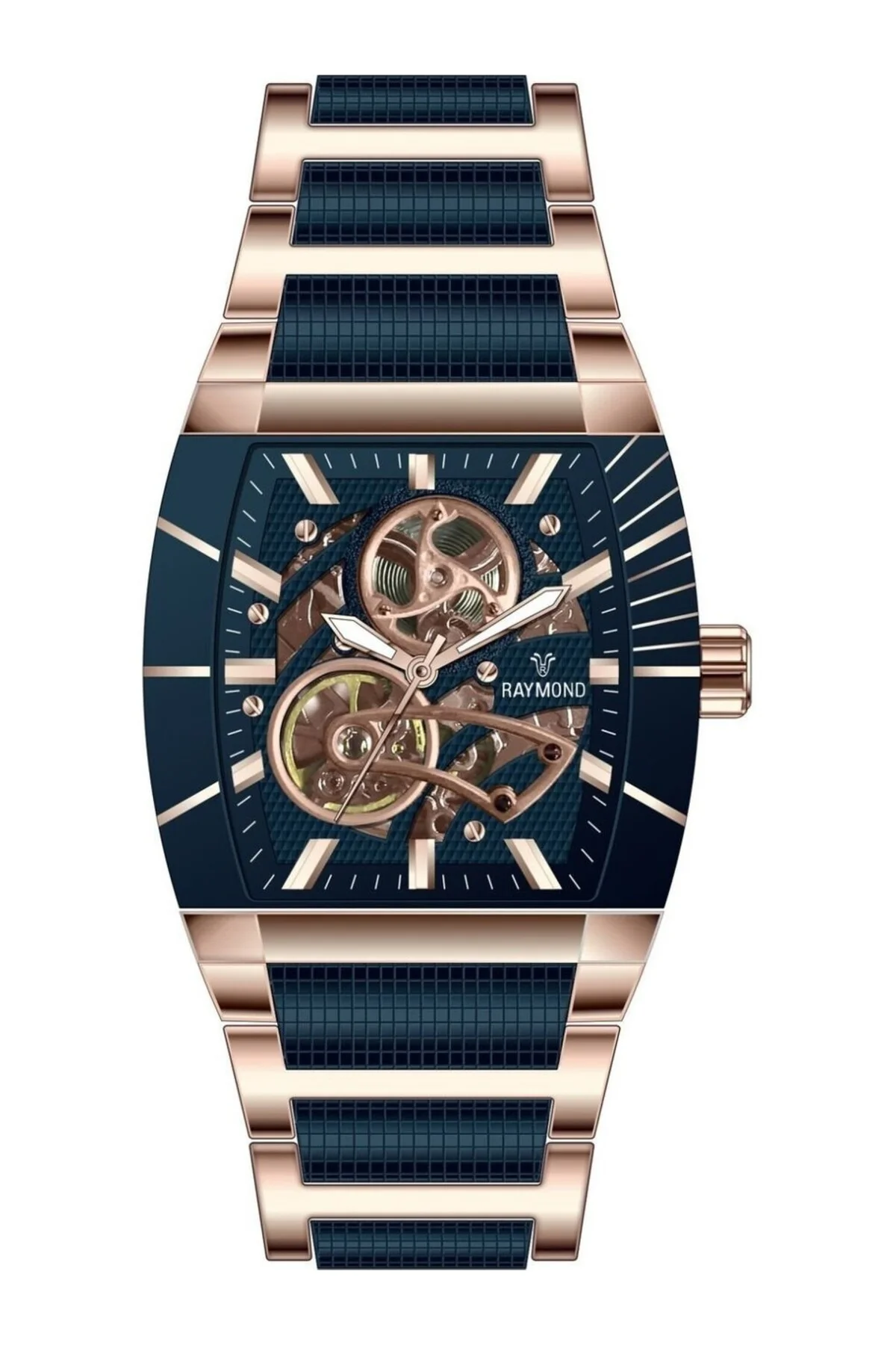 RYM-5129 RAYMOND OTOMATİK ERKEK KOL SAATİ - %100 ÇELİK VE 2 YIL GARANTİLİ RYM-5129 RAYMOND OTOMATİK ERKEK KOL SAATİ - %100 ÇELİK VE 2 YIL GARANTİLİ