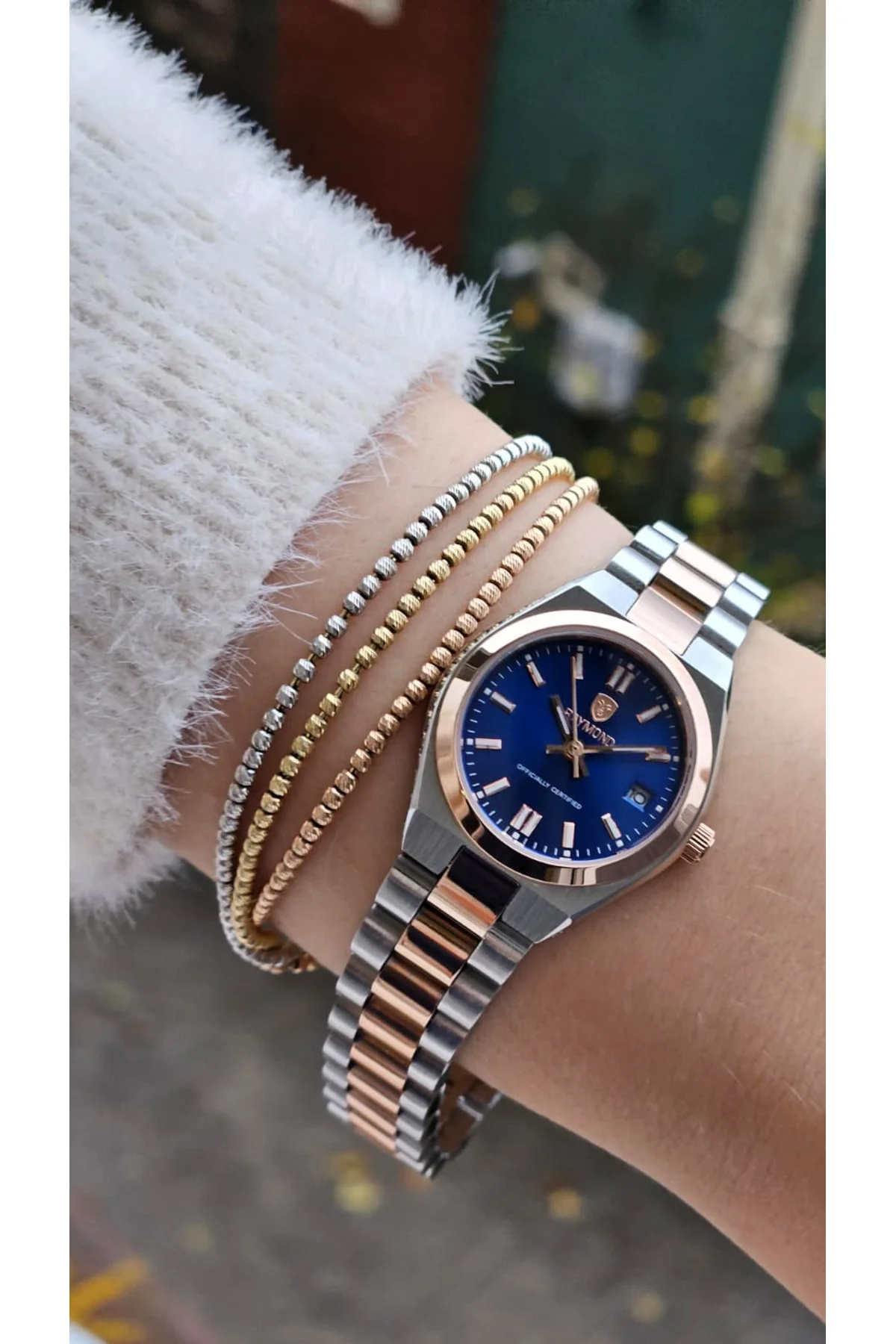 RYM-611189 RETRO QUARTZ KADIN KOL SAATİ - 2 YIL GARANTİ IPR-BL