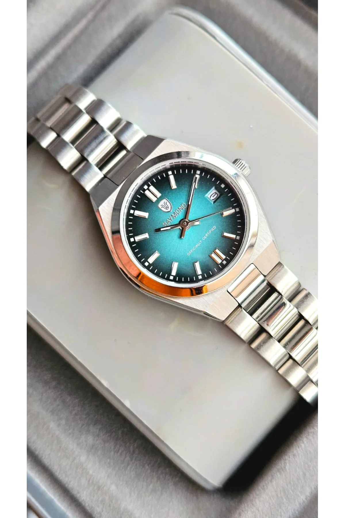 RYM-611189 RETRO QUARTZ KADIN KOL SAATİ - 2 YIL GARANTİ SS-BL