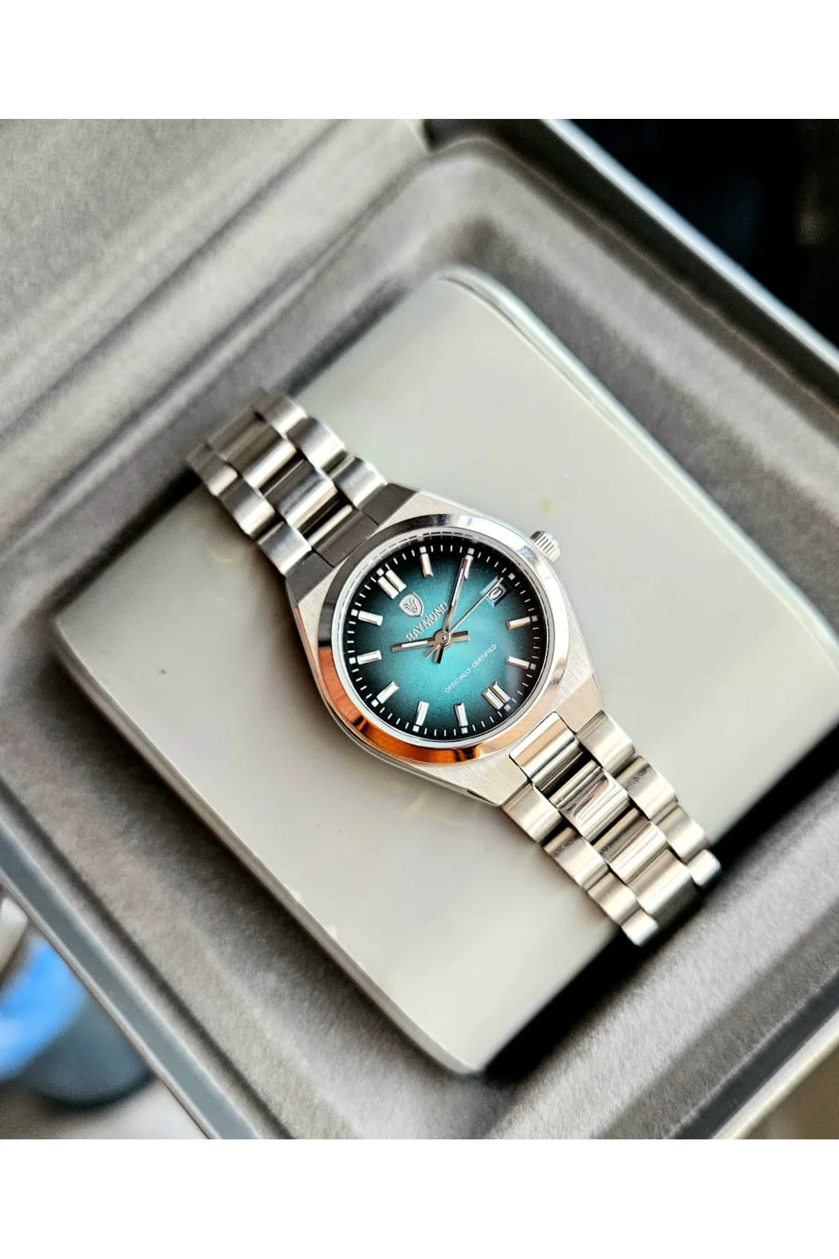 RYM-611189 RETRO QUARTZ KADIN KOL SAATİ - 2 YIL GARANTİ SS-BL