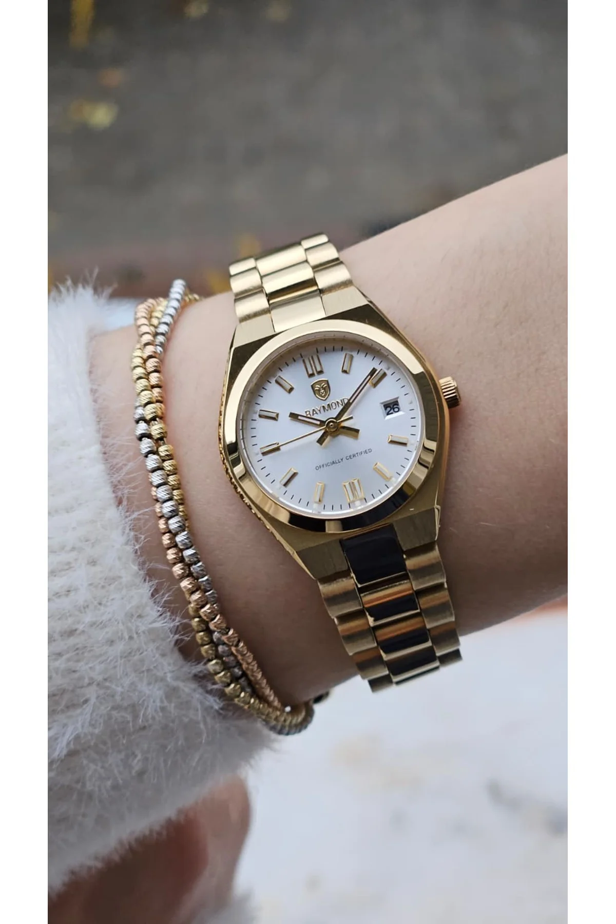 RYM-611189 RETRO QUARTZ KADIN KOL SAATİ - 2 YIL GARANTİ GOLD-W RYM-611189 RETRO QUARTZ KADIN KOL SAATİ - 2 YIL GARANTİ GOLD-W