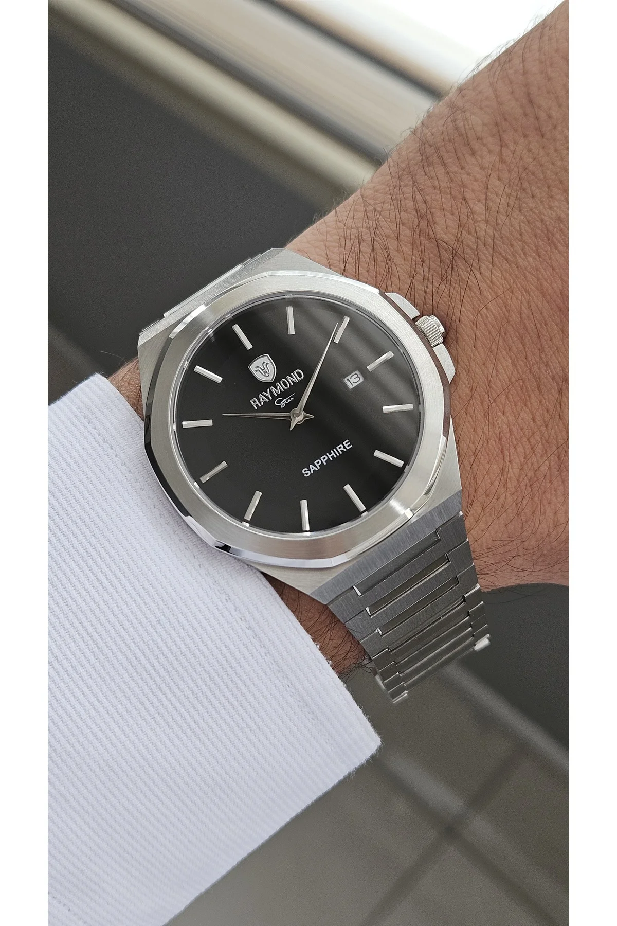 RYM-611505M SLIM ERKEK KOL SAATİ - ÇELİK KASA VE KORDON - 2 YIL GARANTİ SS-BK RYM-611505M SLIM ERKEK KOL SAATİ - ÇELİK KASA VE KORDON - 2 YIL GARANTİ SS-BK