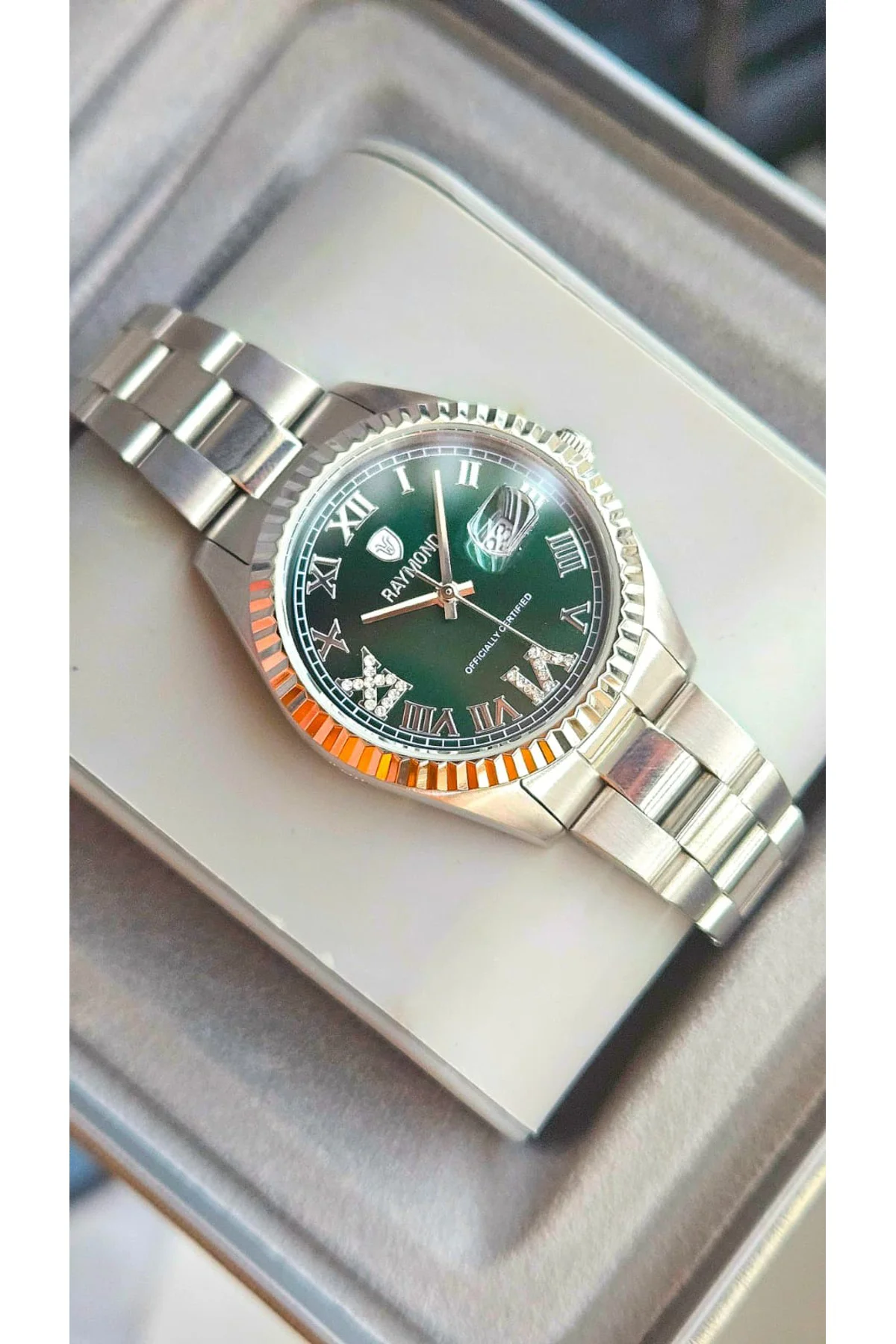 RYM-611821L Kadin Kol Saati SS-GREEN