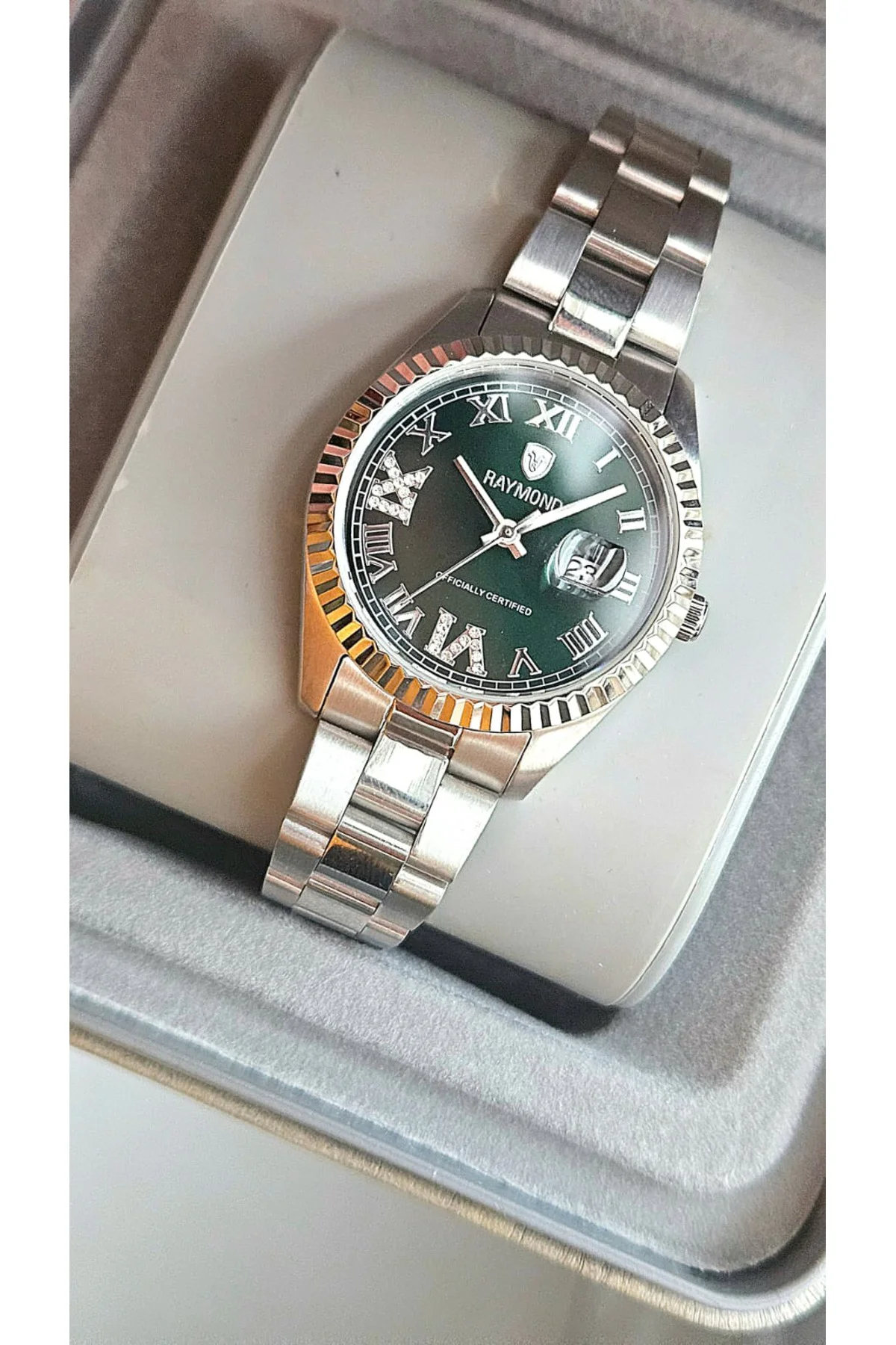 RYM-611821L Kadin Kol Saati SS-GREEN