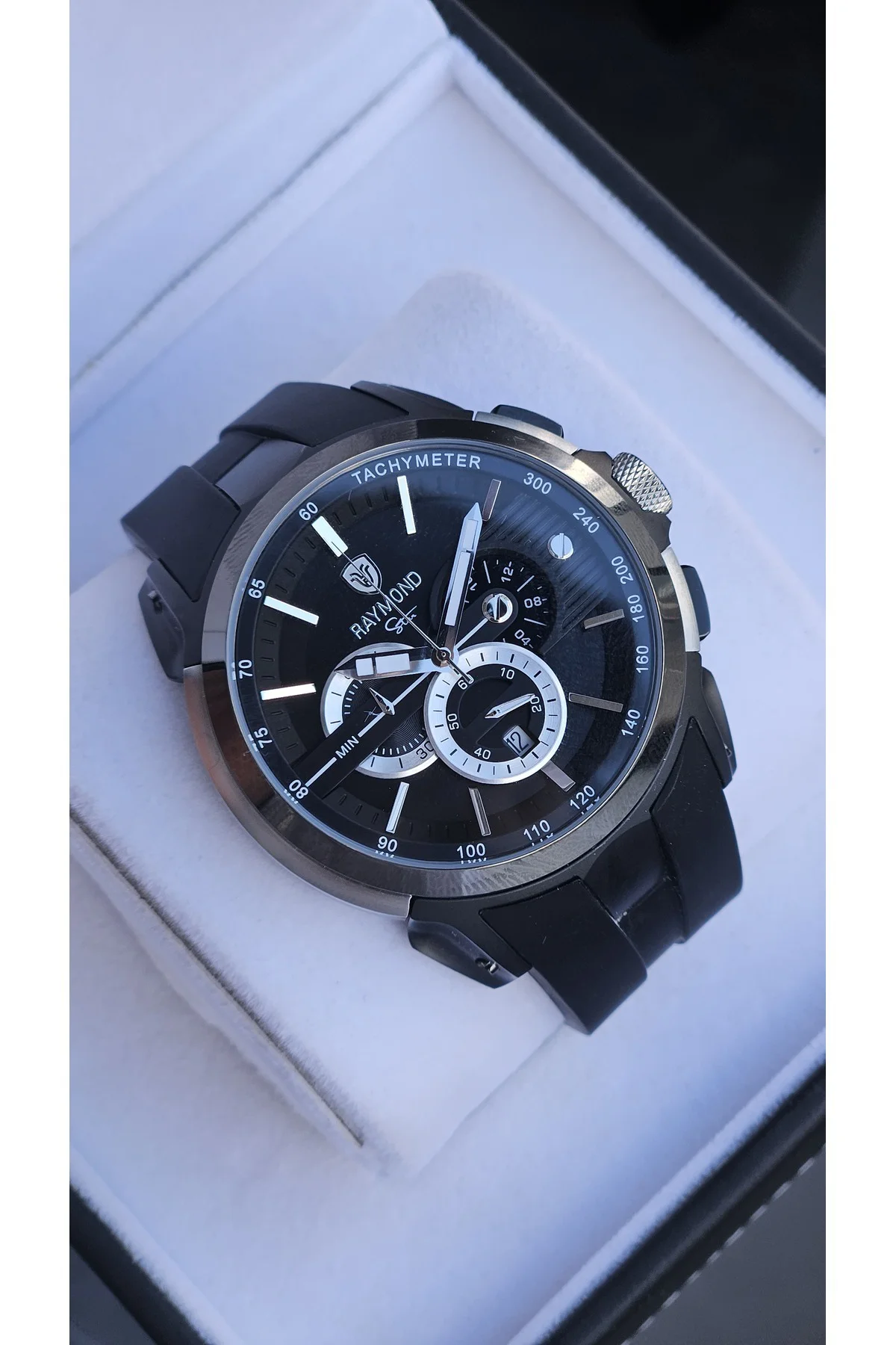 RYM-83020 SILIKON CRONO ERKEK SAAT SS-BK RYM-83020 SILIKON CRONO ERKEK SAAT SS-BK