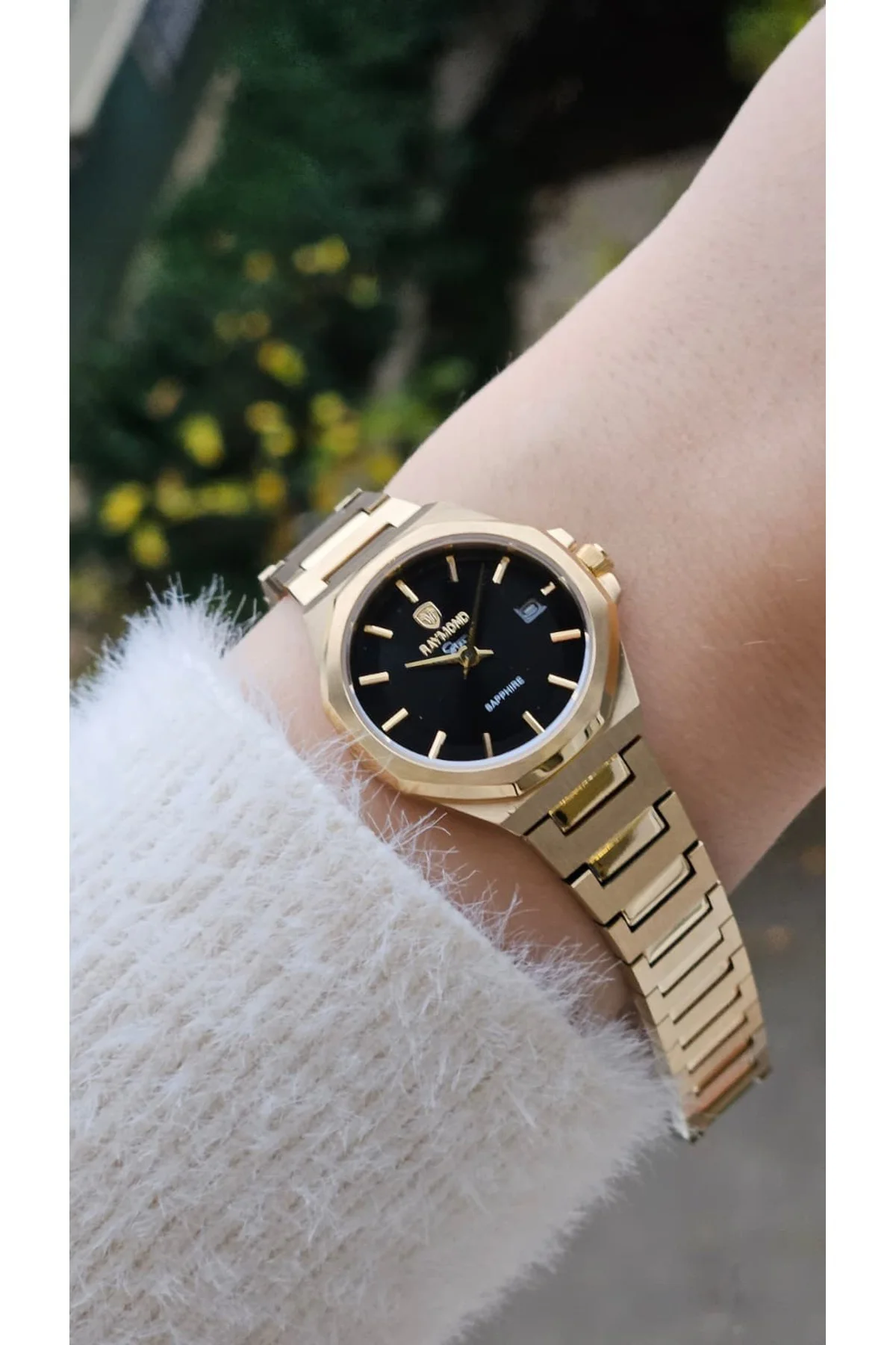 RYM6-611505L QUARTZ KADIN KOL SAATİ - 2 YIL GARANTİ (26mm) GOLD-BK RYM6-611505L QUARTZ KADIN KOL SAATİ - 2 YIL GARANTİ (26mm) GOLD-BK