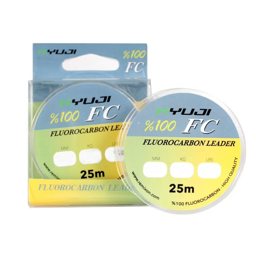 Ryuji FC %100 Fluorocarbon 25m Leader Olta Misinası