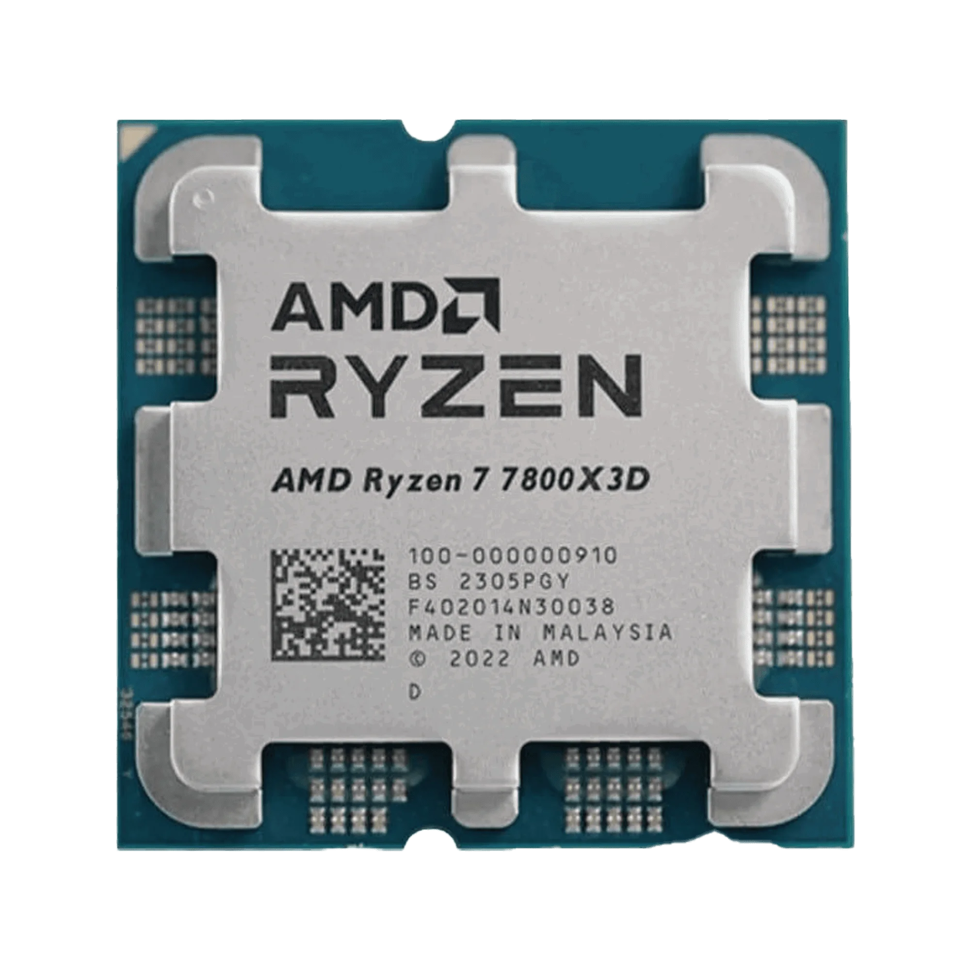 RYZEN 7 7800X3D 8 Core, 4,20-5.00GHz, 104Mb Cache, 120W, AM5 Soket, TRAY (Grafik Kart YOK, Fan YOK)
