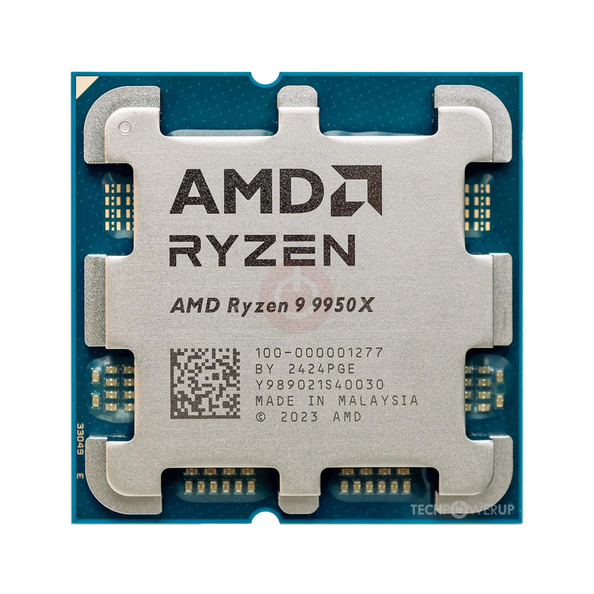 RYZEN 9 9950X 16 Core, 4,30-5.70GHz, 80Mb Cache, 170W,  AM5 Soket, Tray (Kutusuz) (Dahili Grafik VAR, Fan YOK)