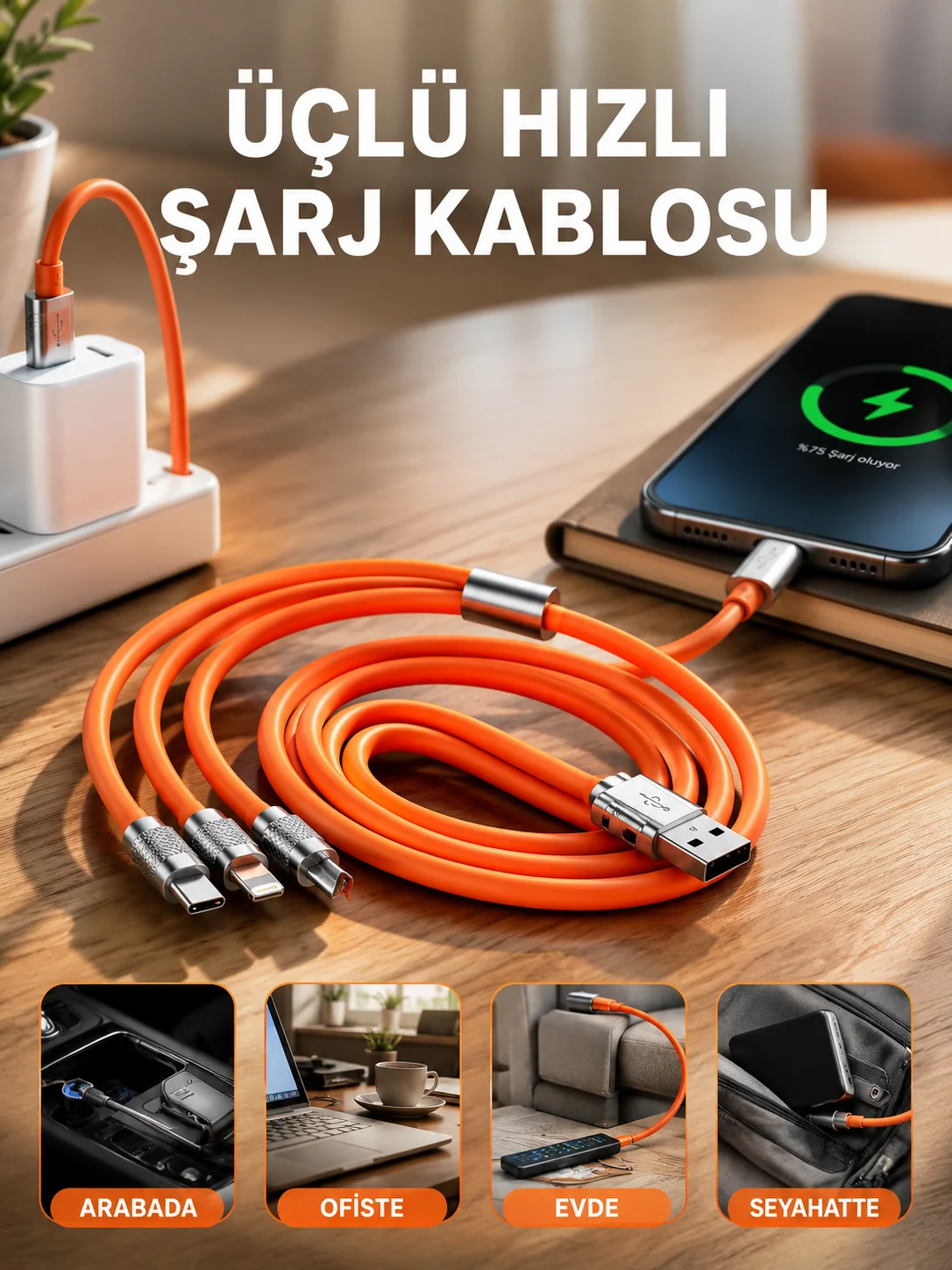 S-219 Şarj Kablosu